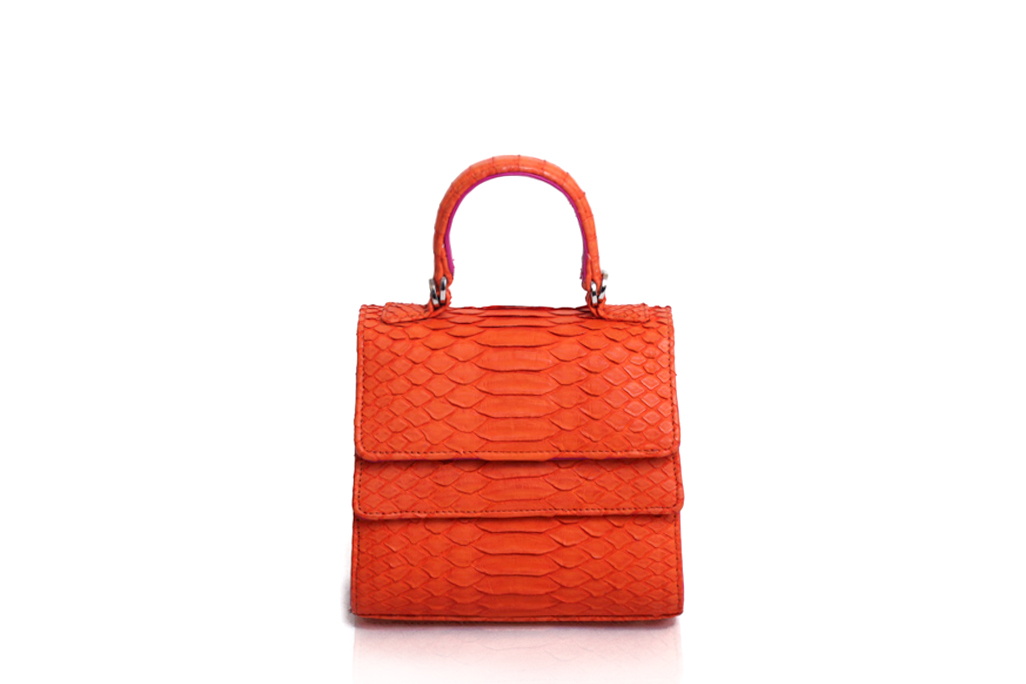 RUBBY SMALL IN HOT ORANGE