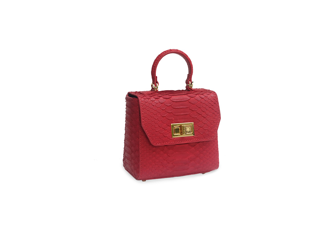 LUNA SQUARE IN RED SOLID - Image 3