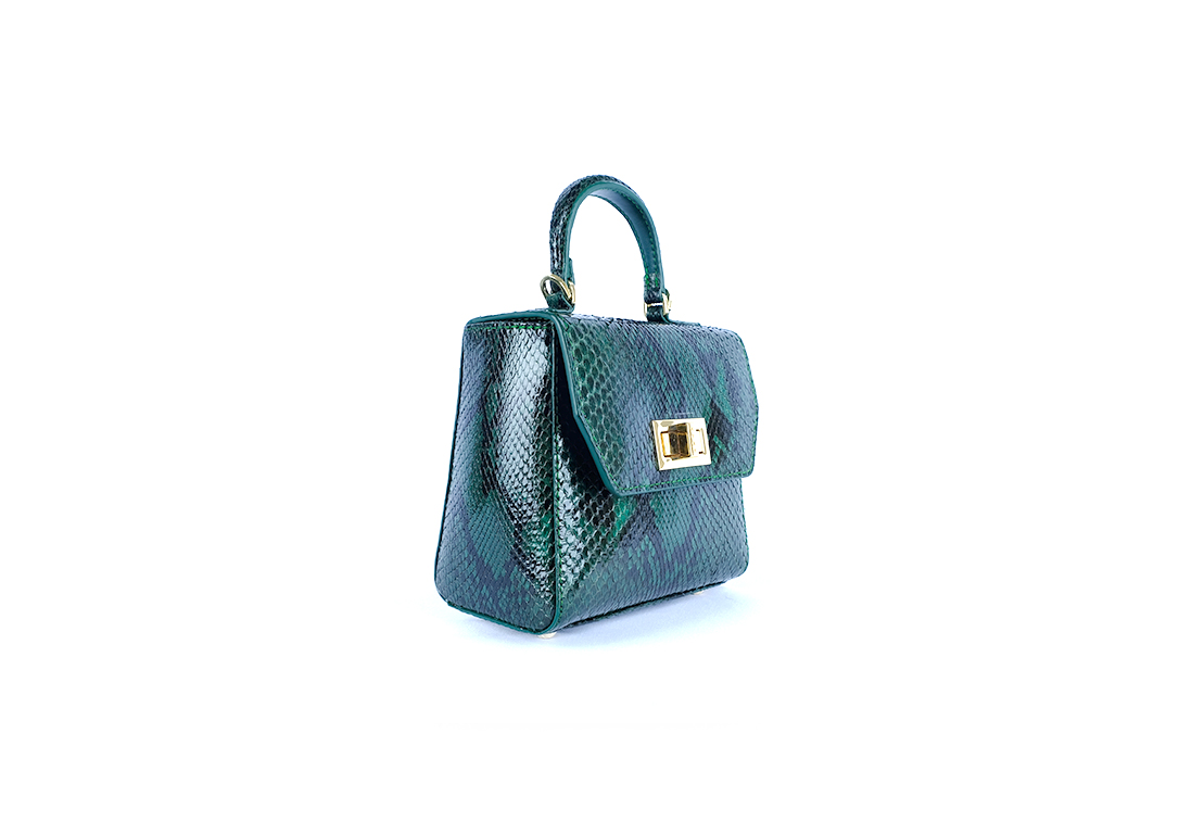 LUNA SQUARE IN DARK GREEN - Image 3