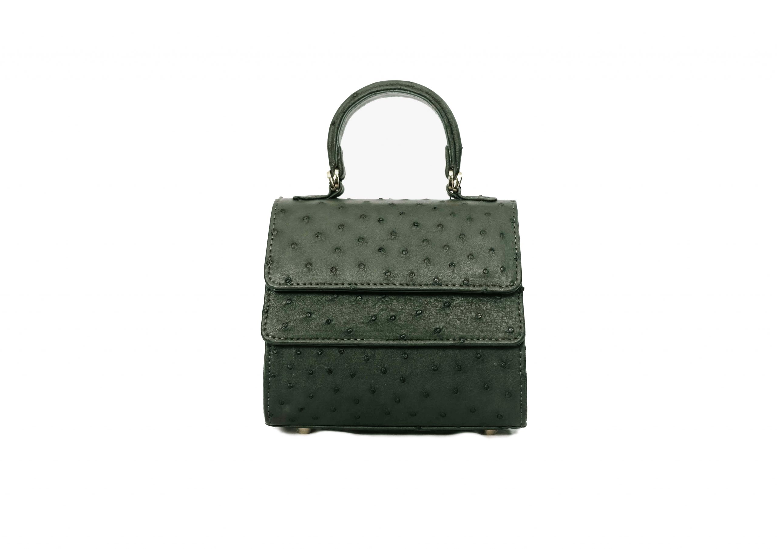 RUBBY S OSTRICH IN HUNTER GREEN
