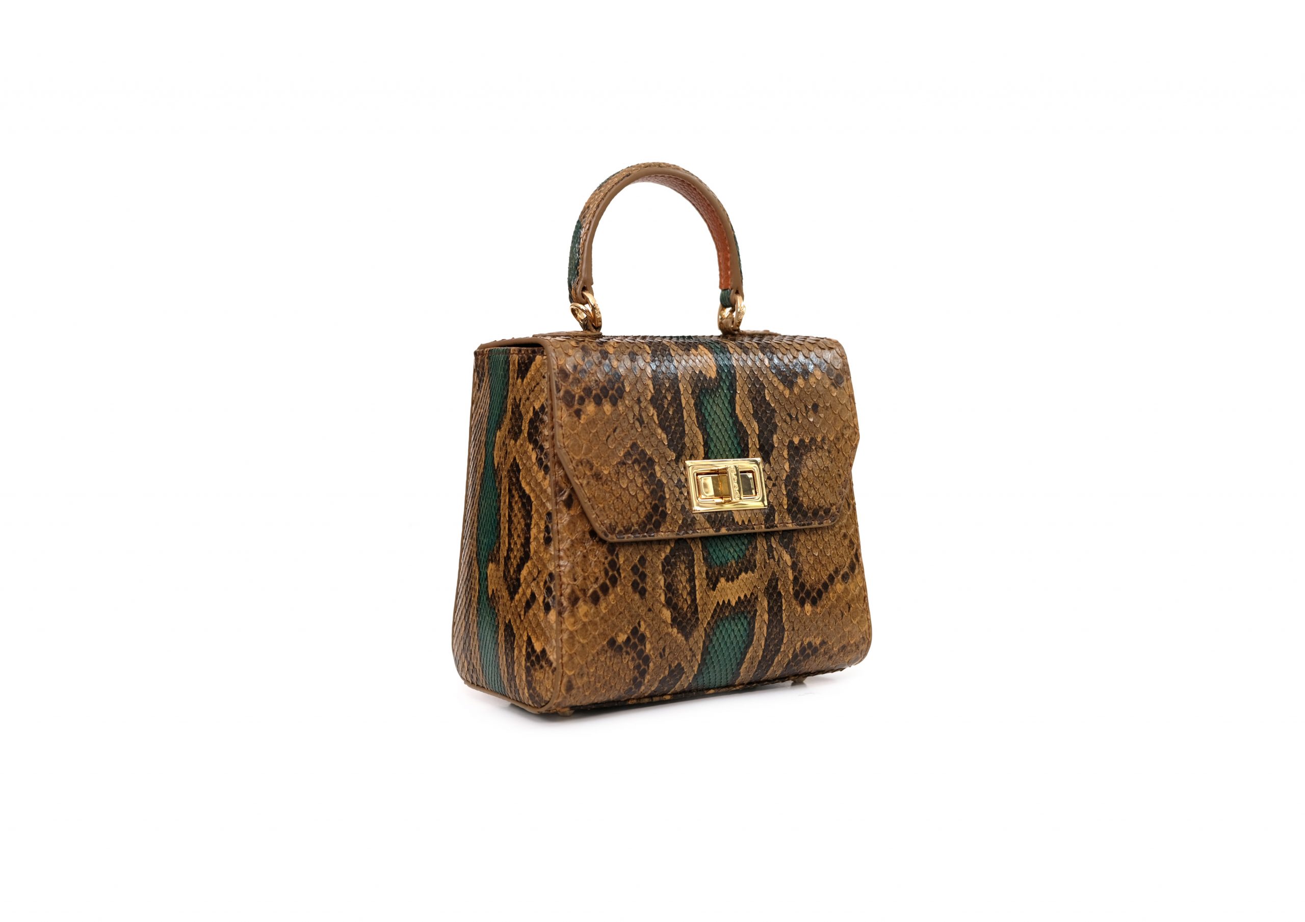 Luna Sequare Caramel Turquoise - Image 3