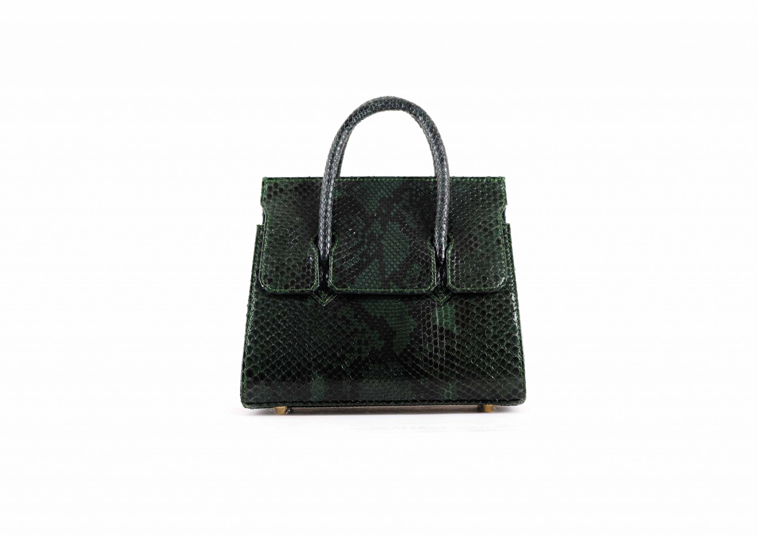 Adriana Small in Dark Green Glossy