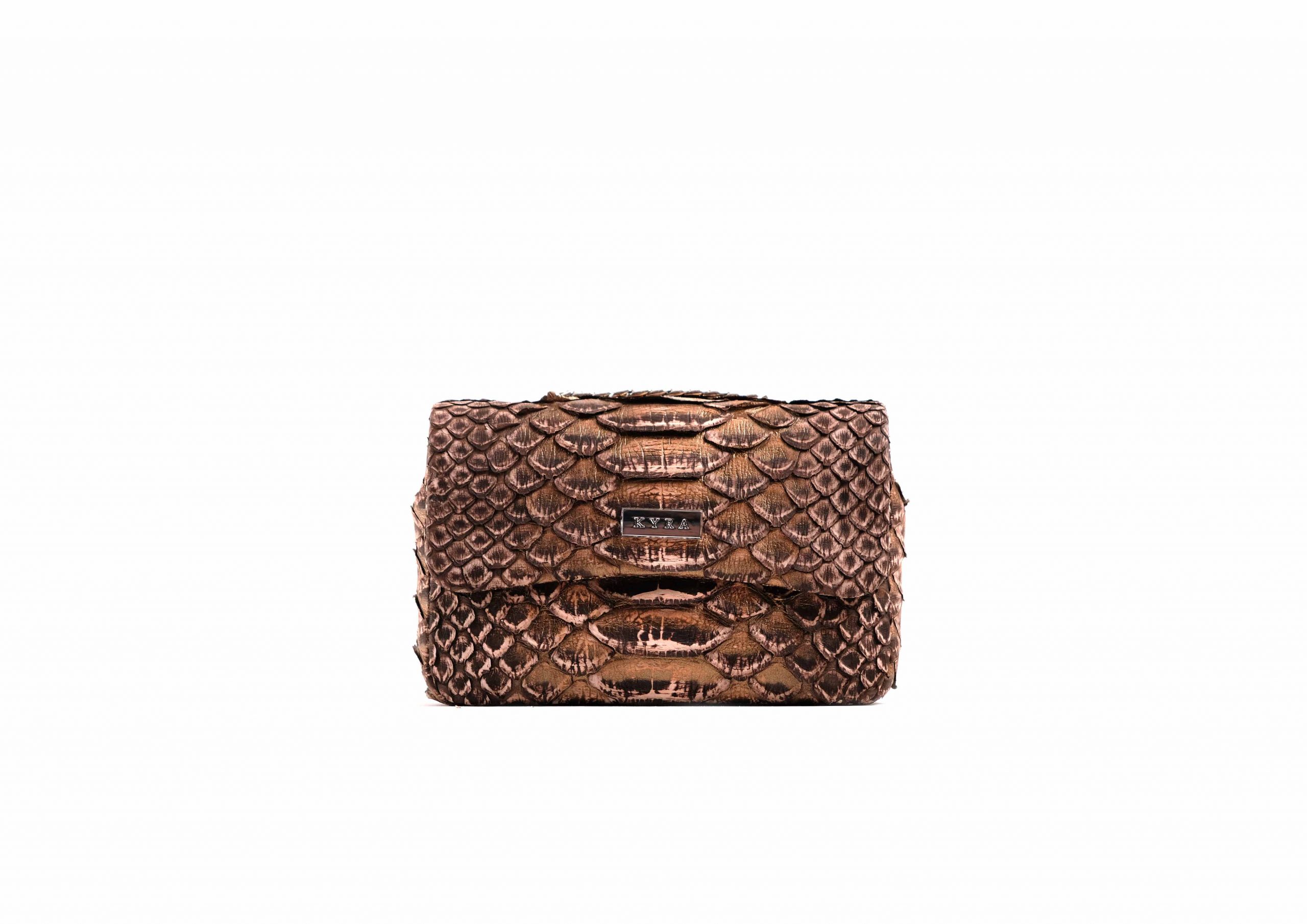 BRITANNY SMALL BROWN WASHED COPPER