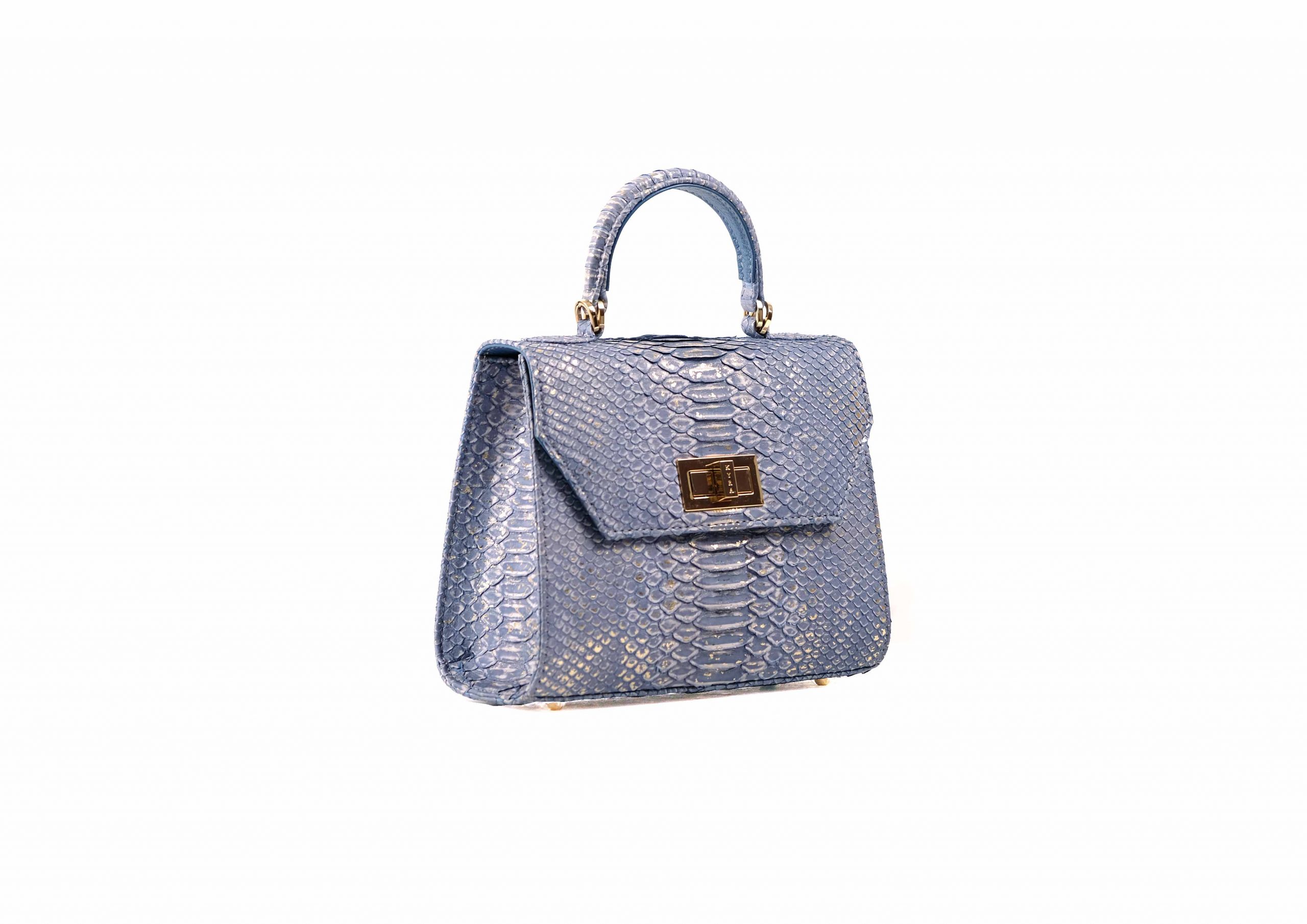 Luna in Dusty Blue Gold - Image 3