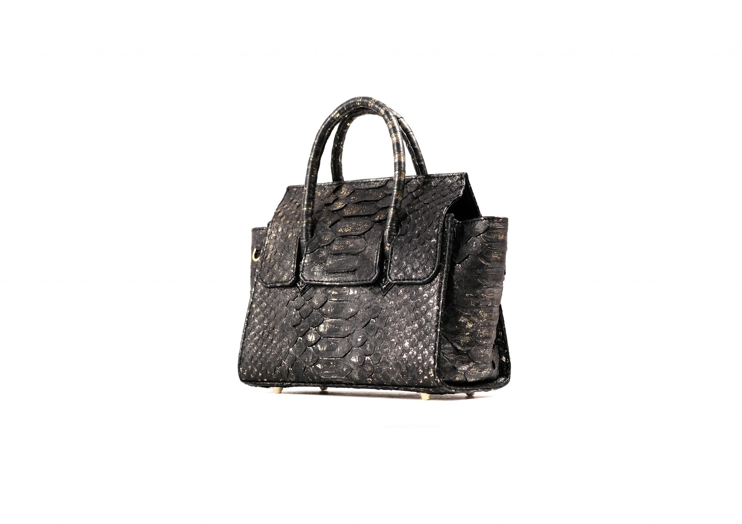 Adriana Small in Black Rain Gold - Image 4