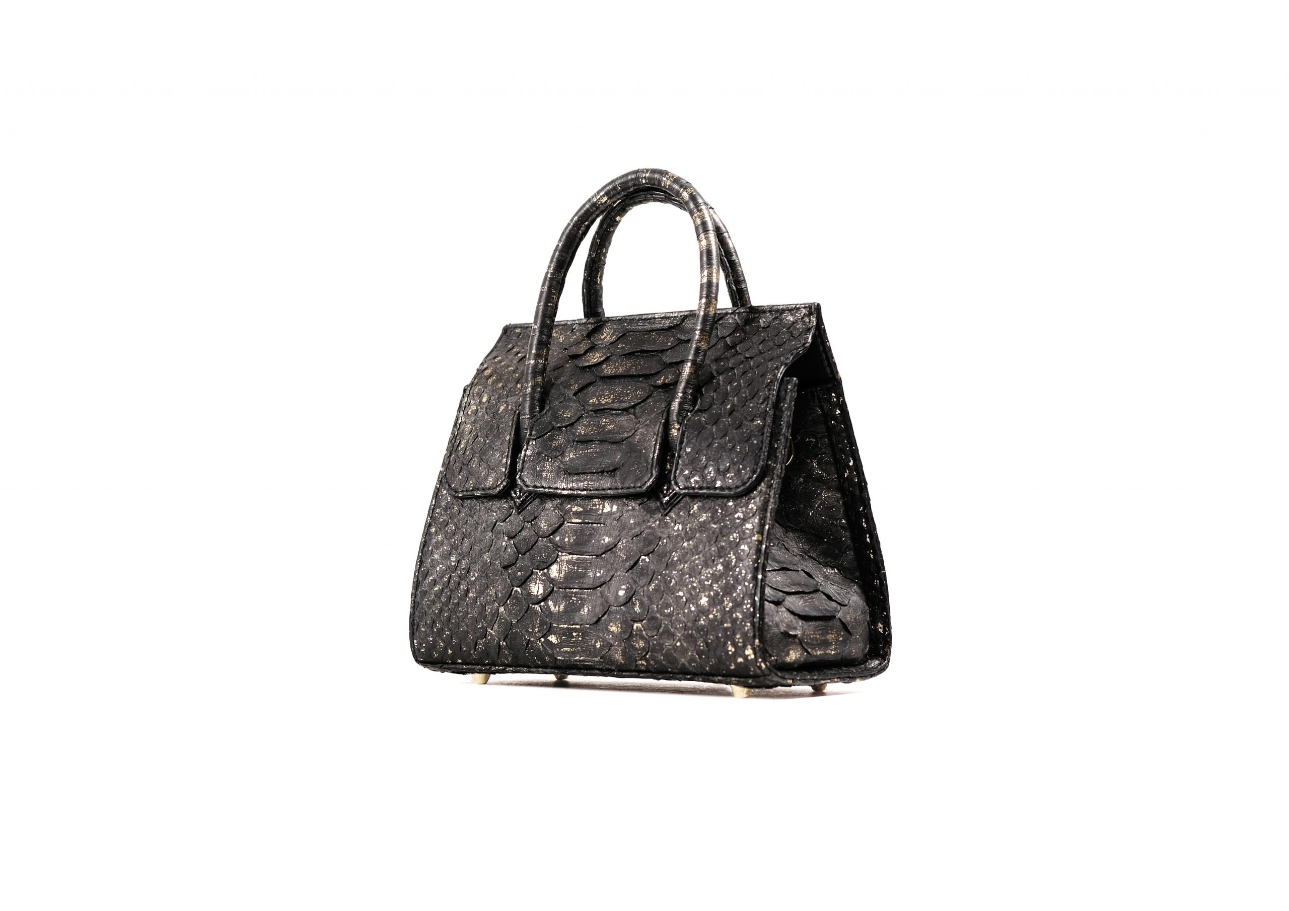 Adriana Small in Black Rain Gold - Image 5