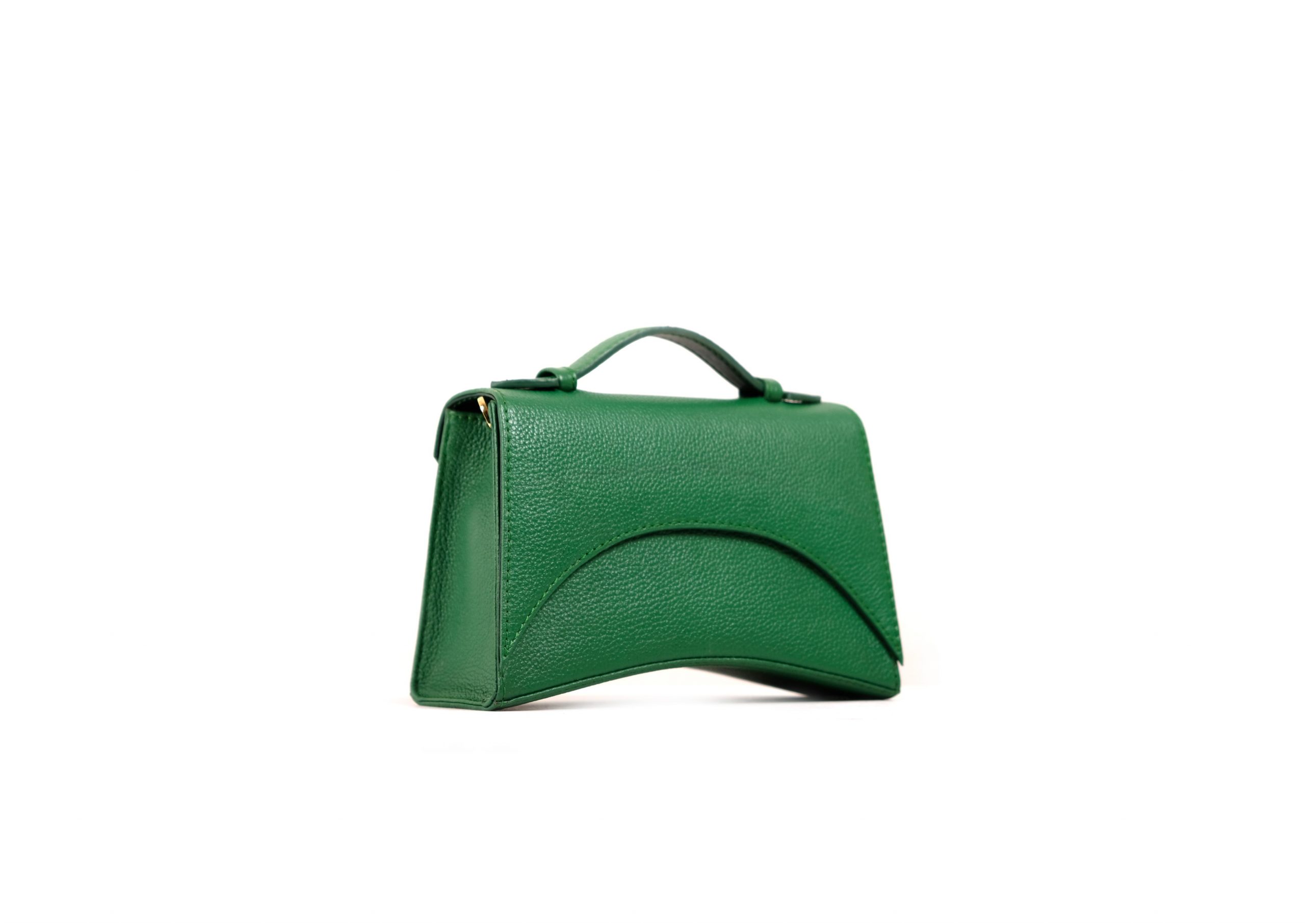 The Bridge Small In Green Calf - Image 7