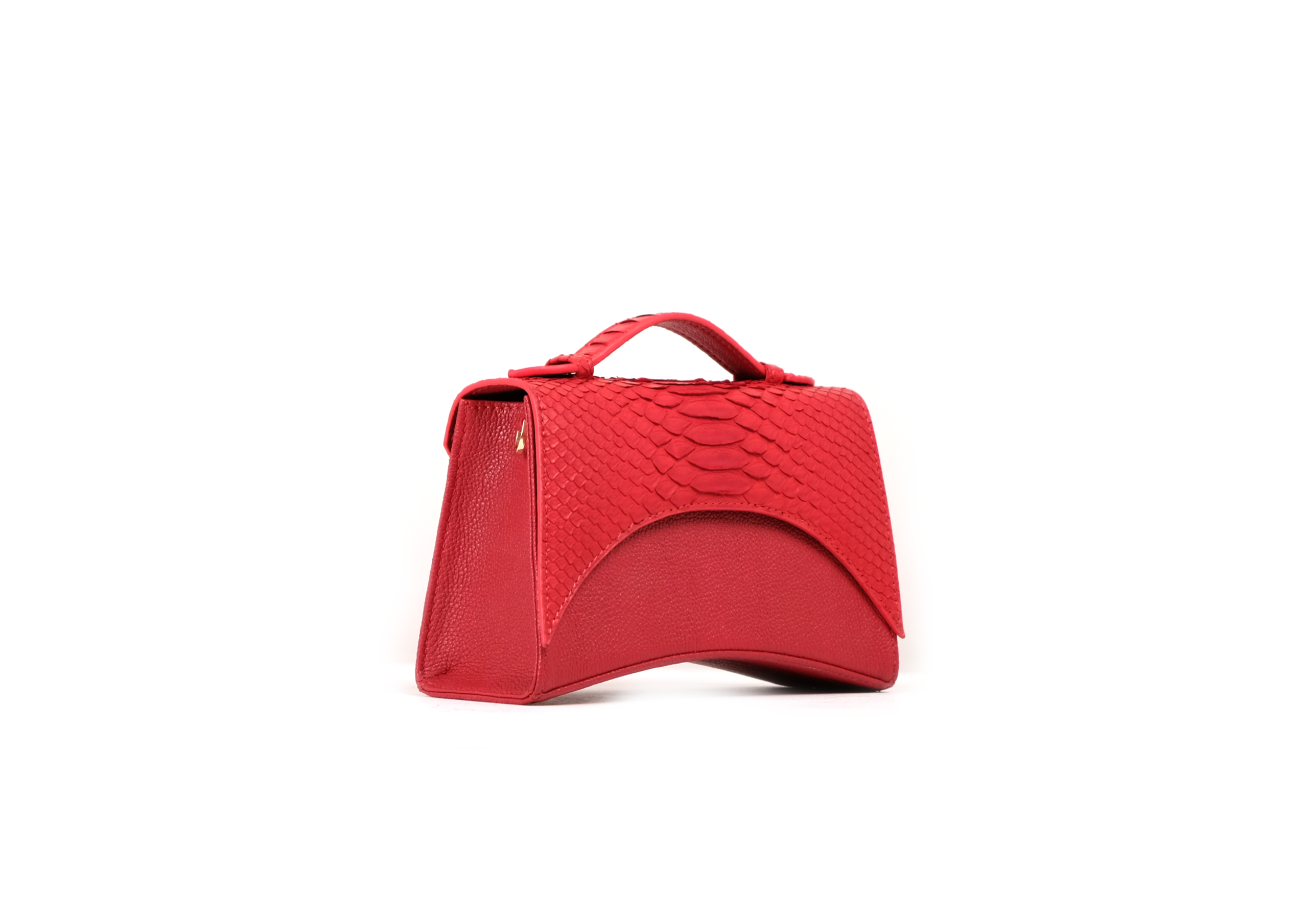 The Bridge Small in Red Solid - Image 5