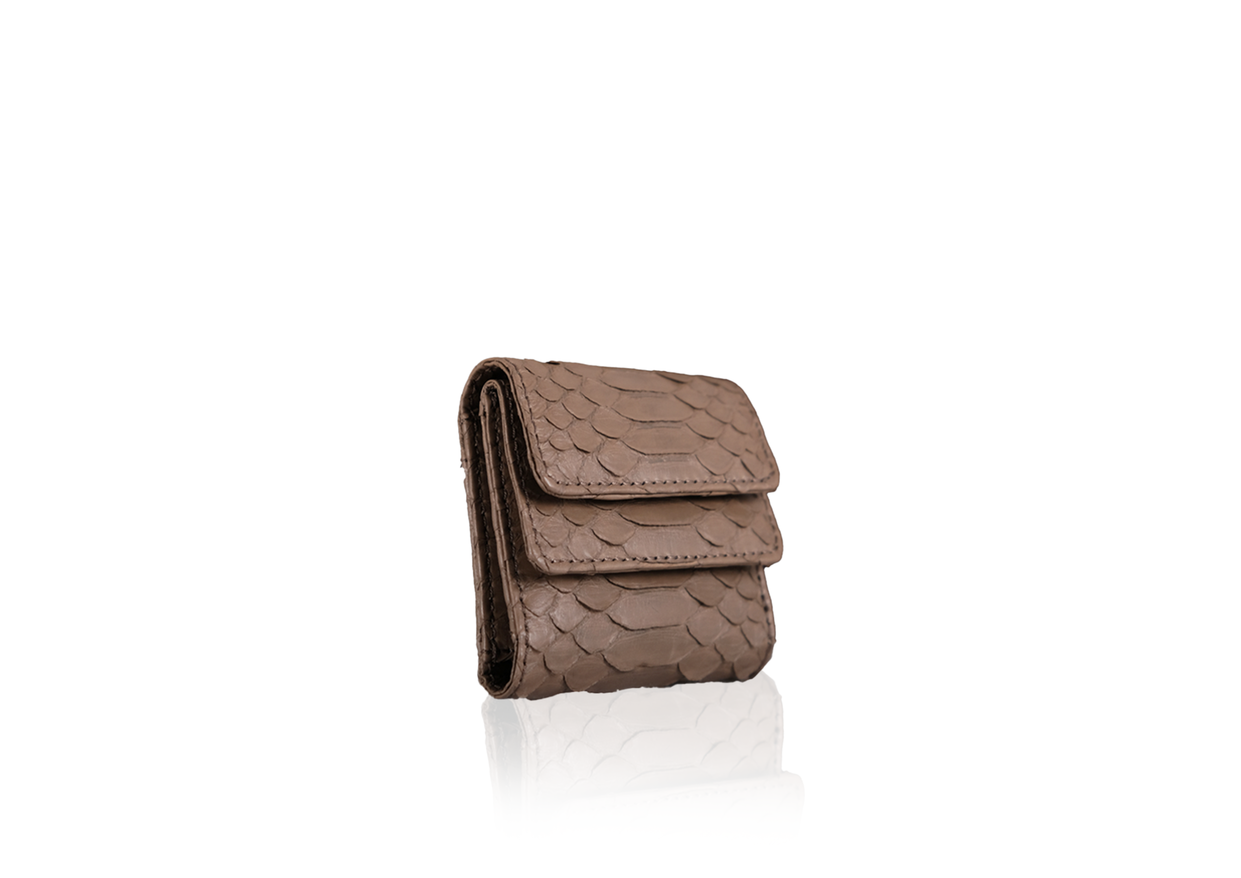 Rubby Wallet In Taupe - Image 2