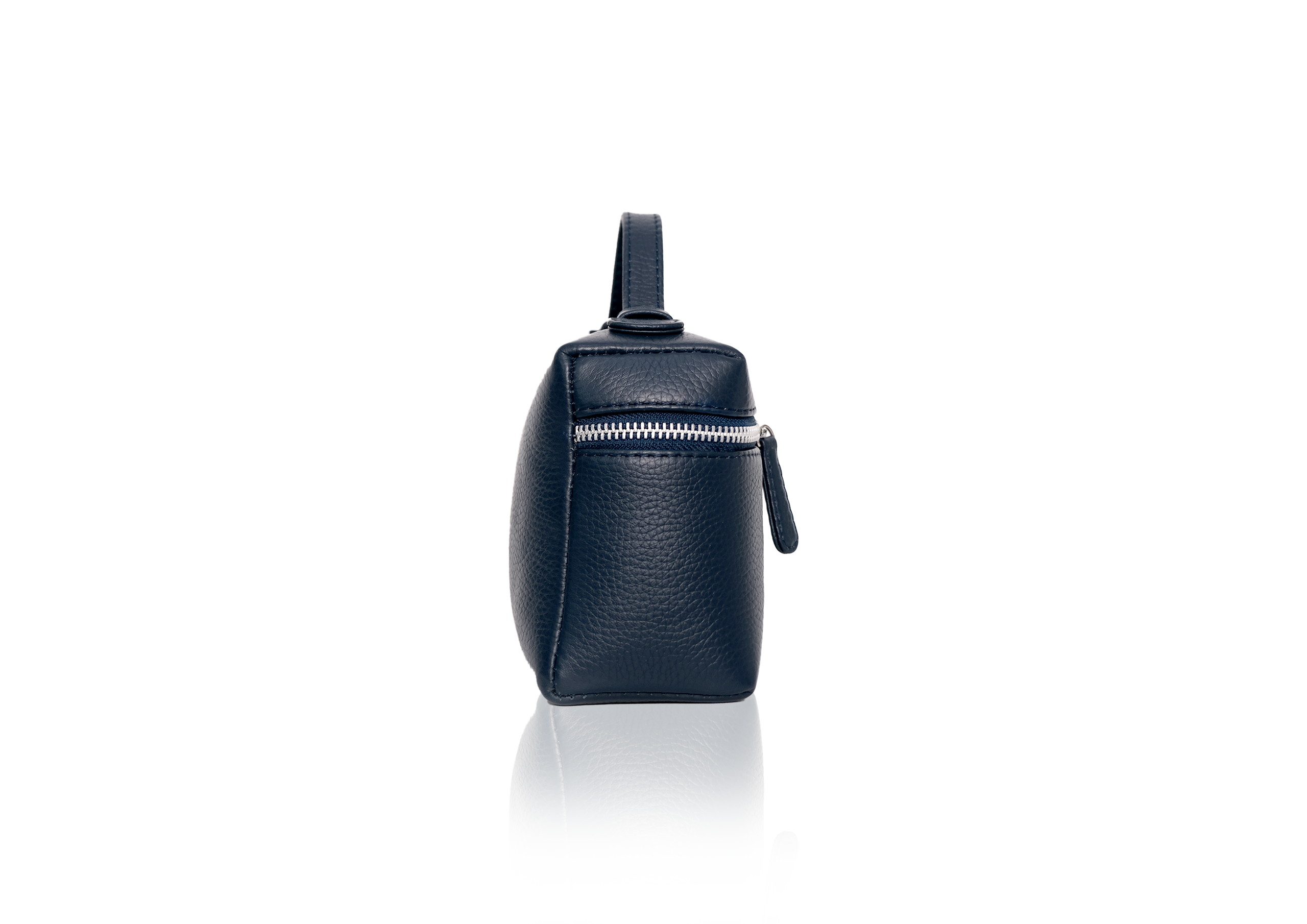 Picco Bag in Calf Leather - Navy - Image 3