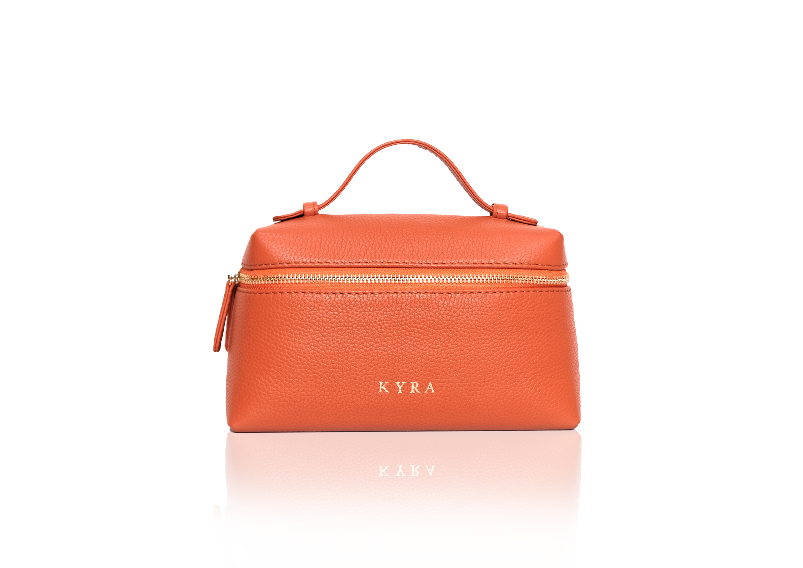 Picco Bag in Calf Leather – Orange