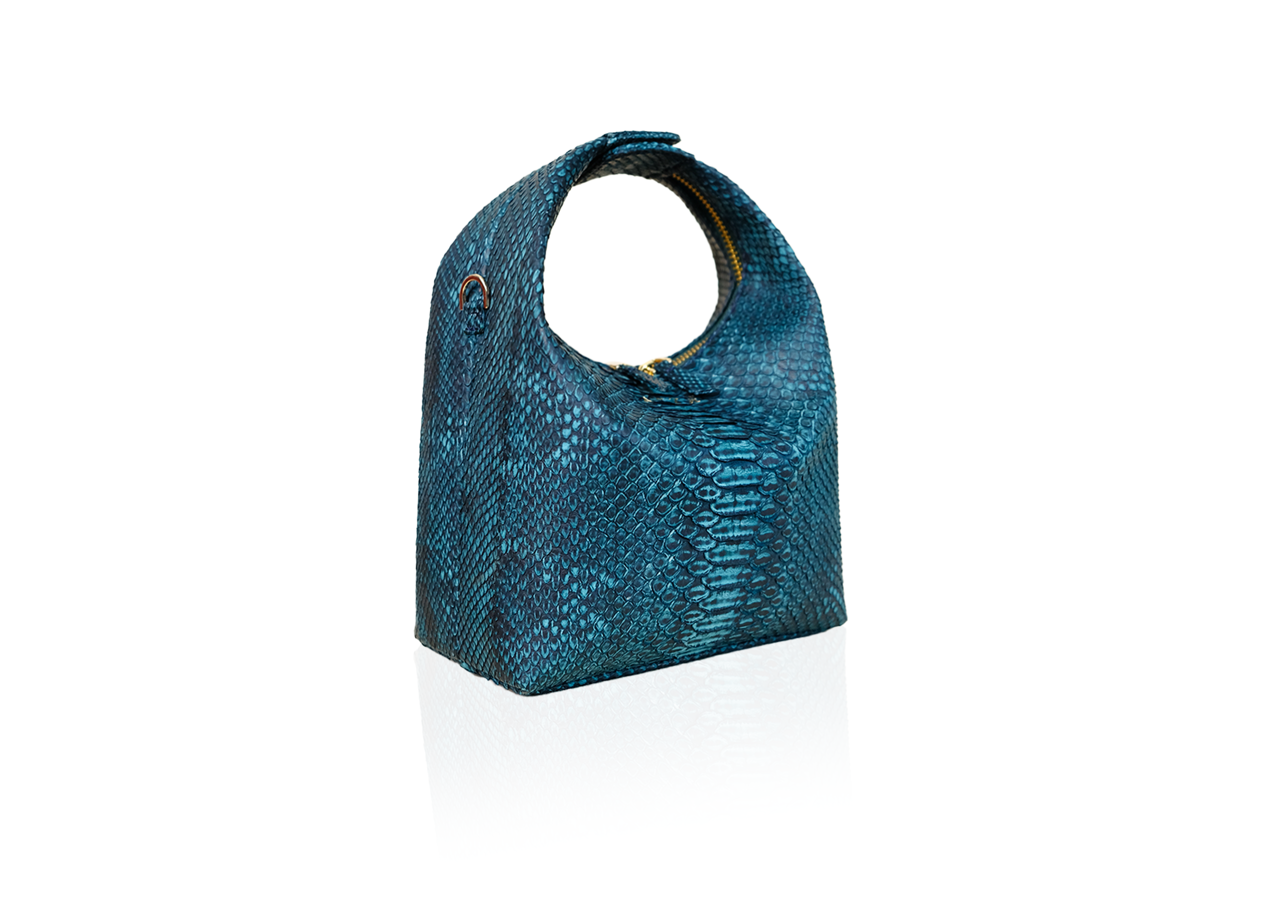 Ouna Bag in Peacock Blue - Image 2