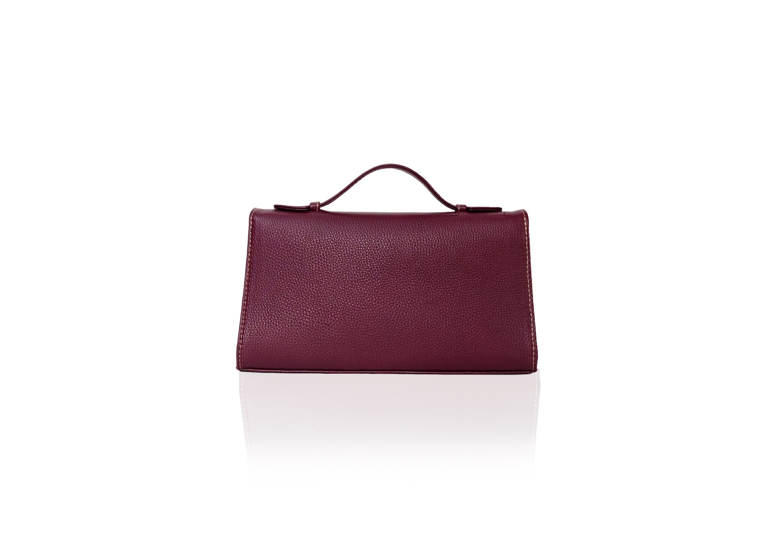 Luna 29 Bag in Burgundy Calf - Image 5