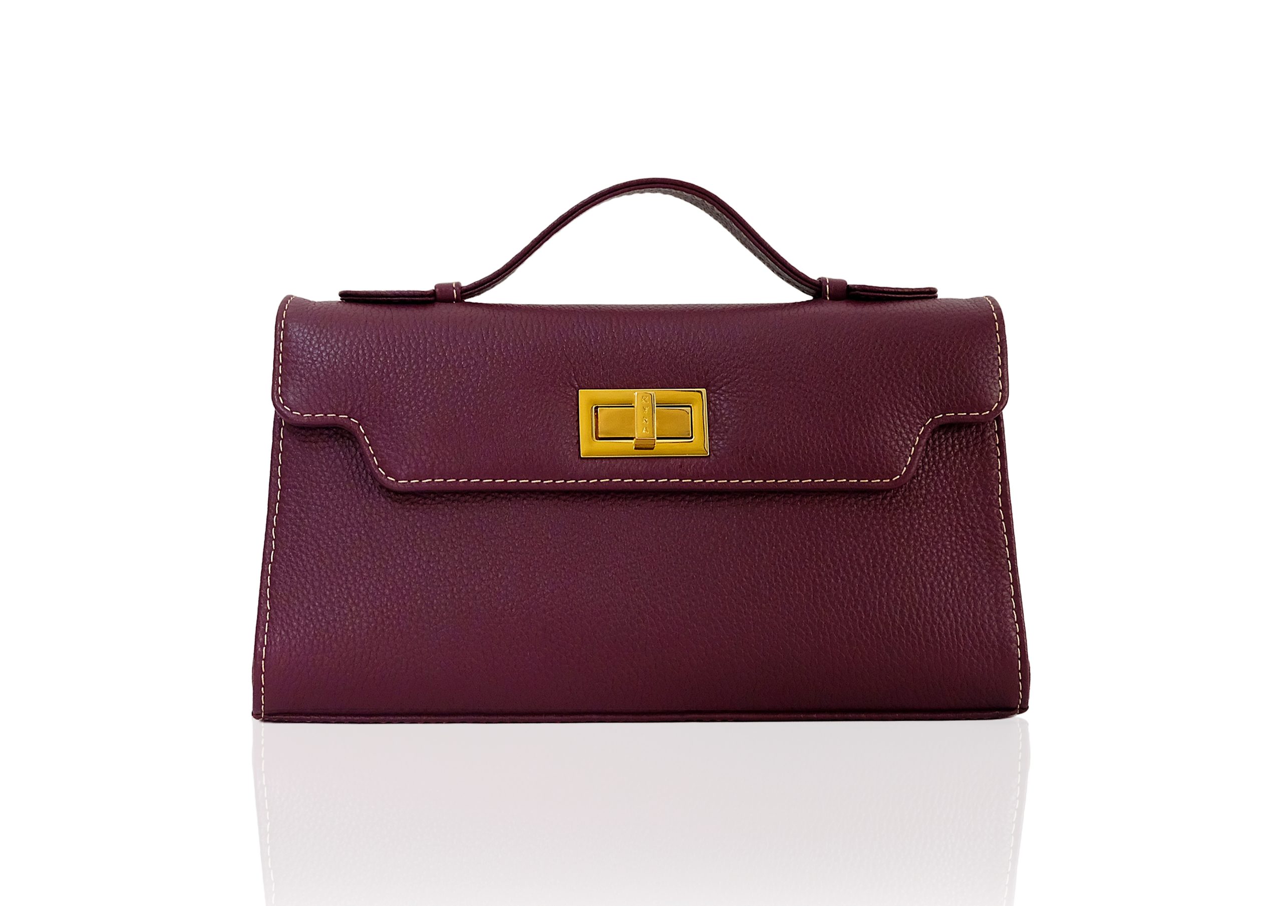 Luna 29 Bag in Burgundy Calf