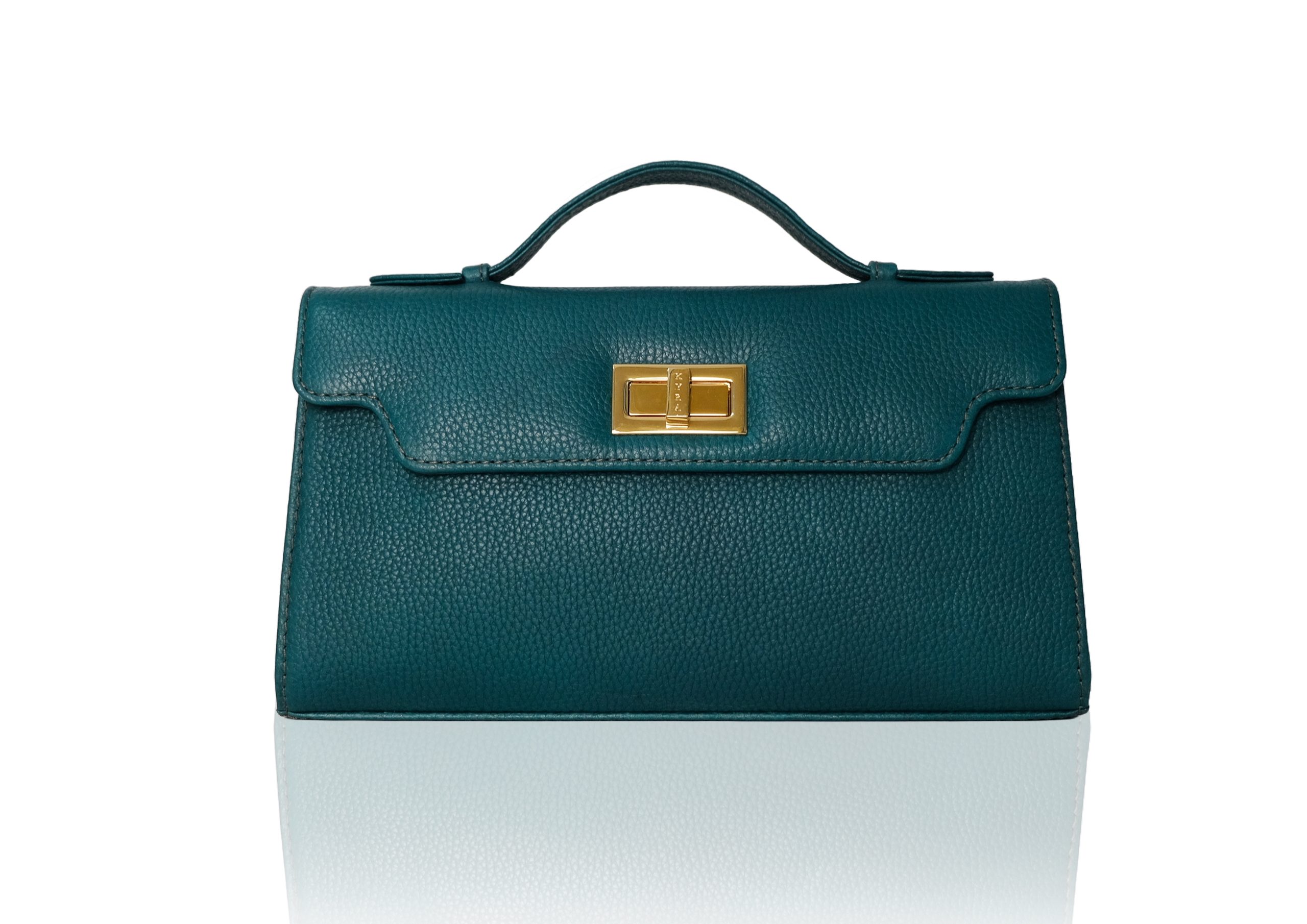 Luna 29 Bag in Calf Turquoise