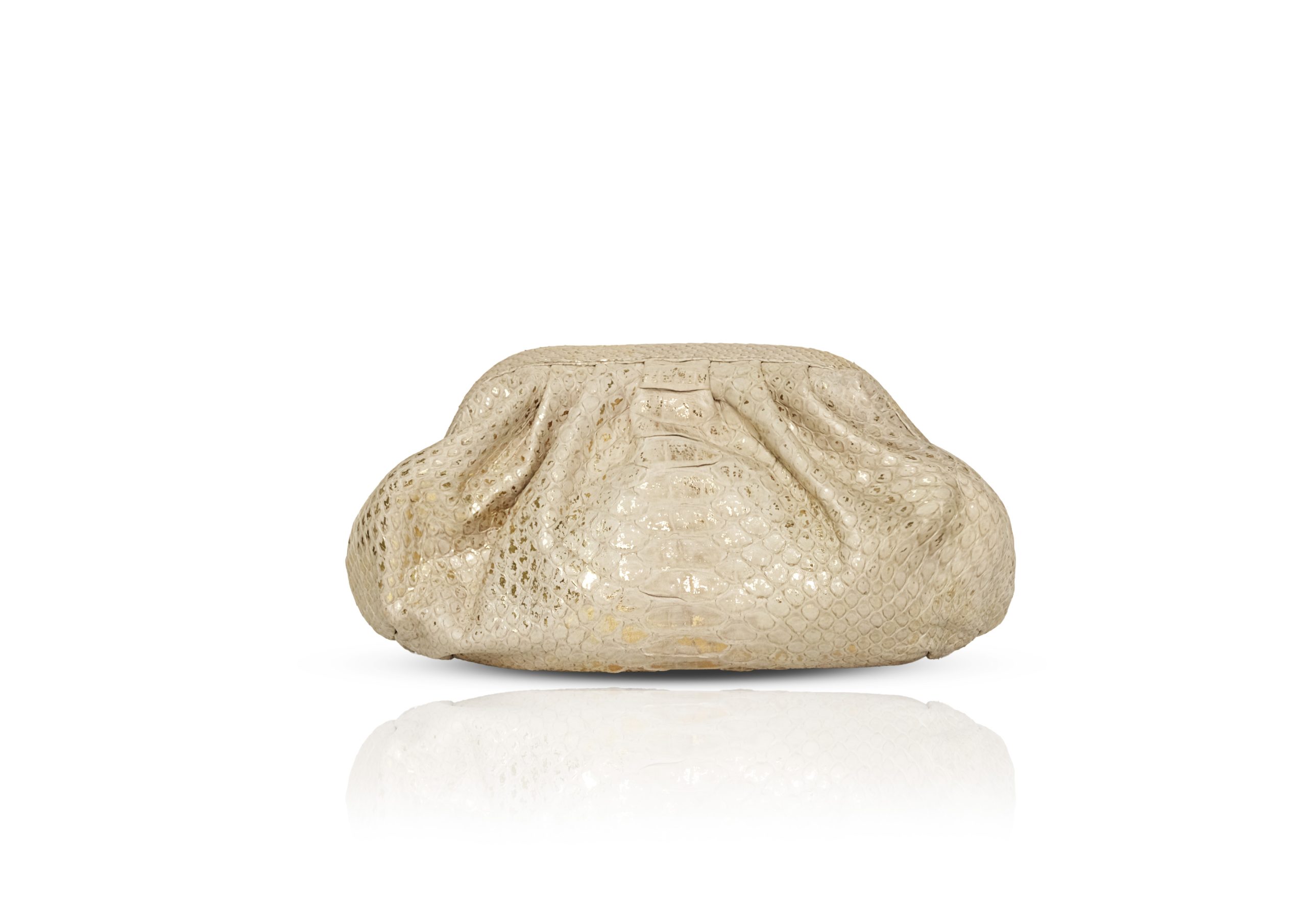 Clutch in White Gold Colour