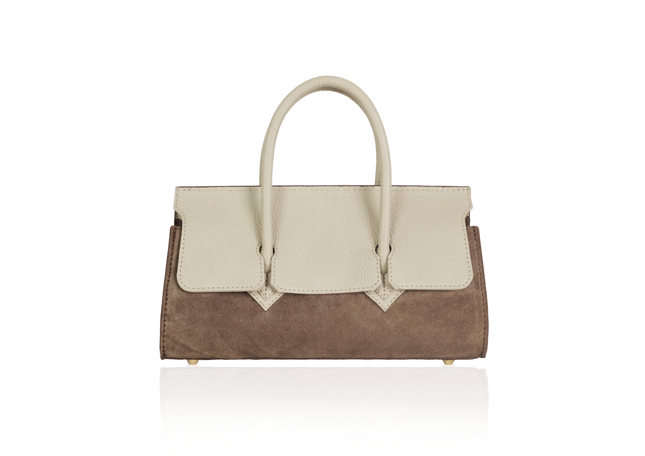 Adriana Lungo in Suede Calf Ivory