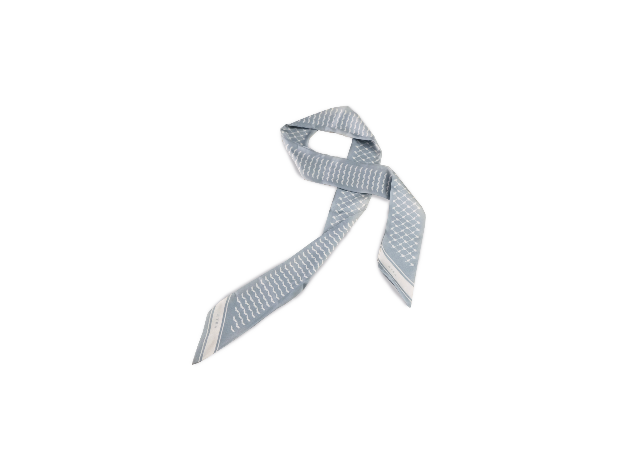 Twilly Keffiyeh in Dusty Blue