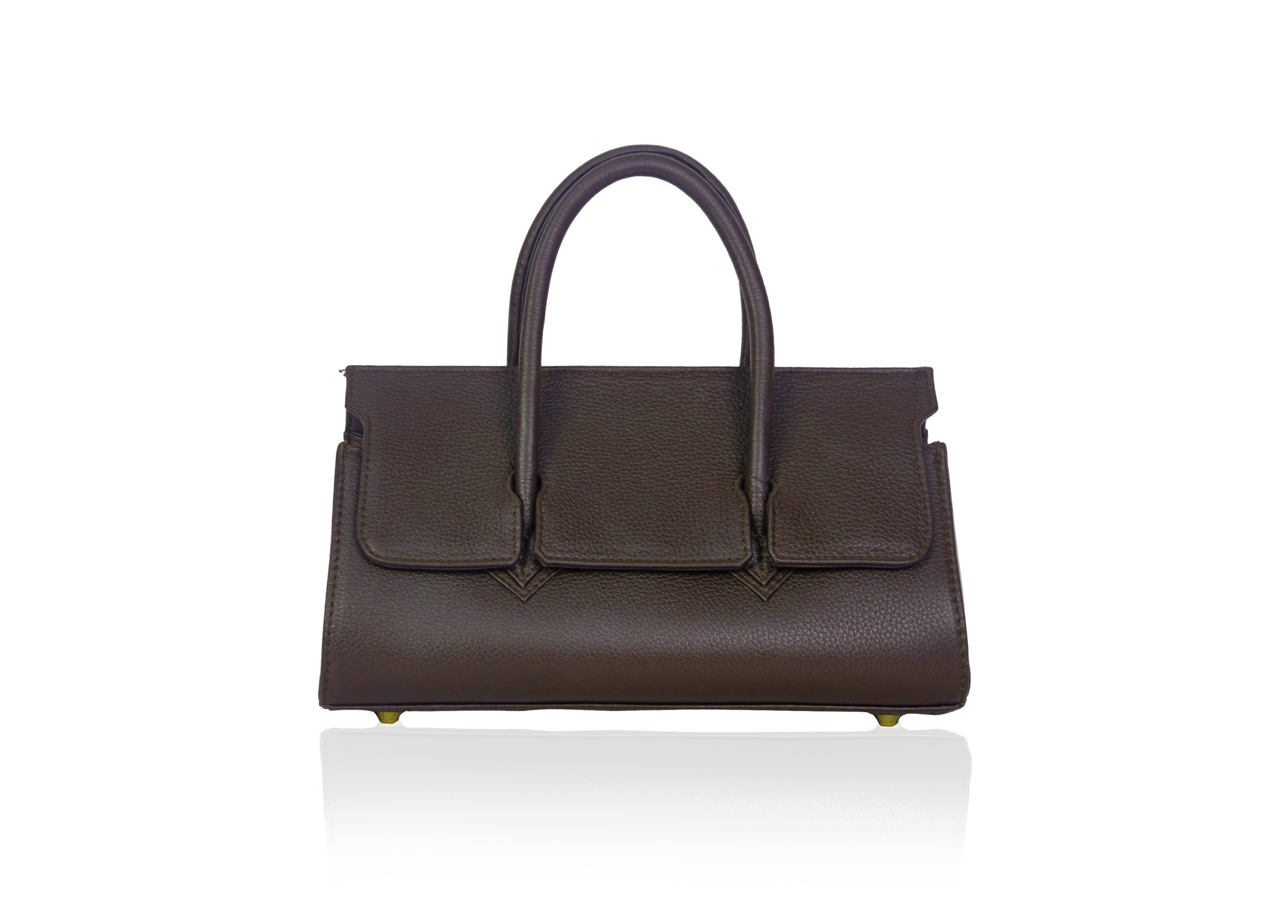 Adriana Lungo in Calf Dark Brown