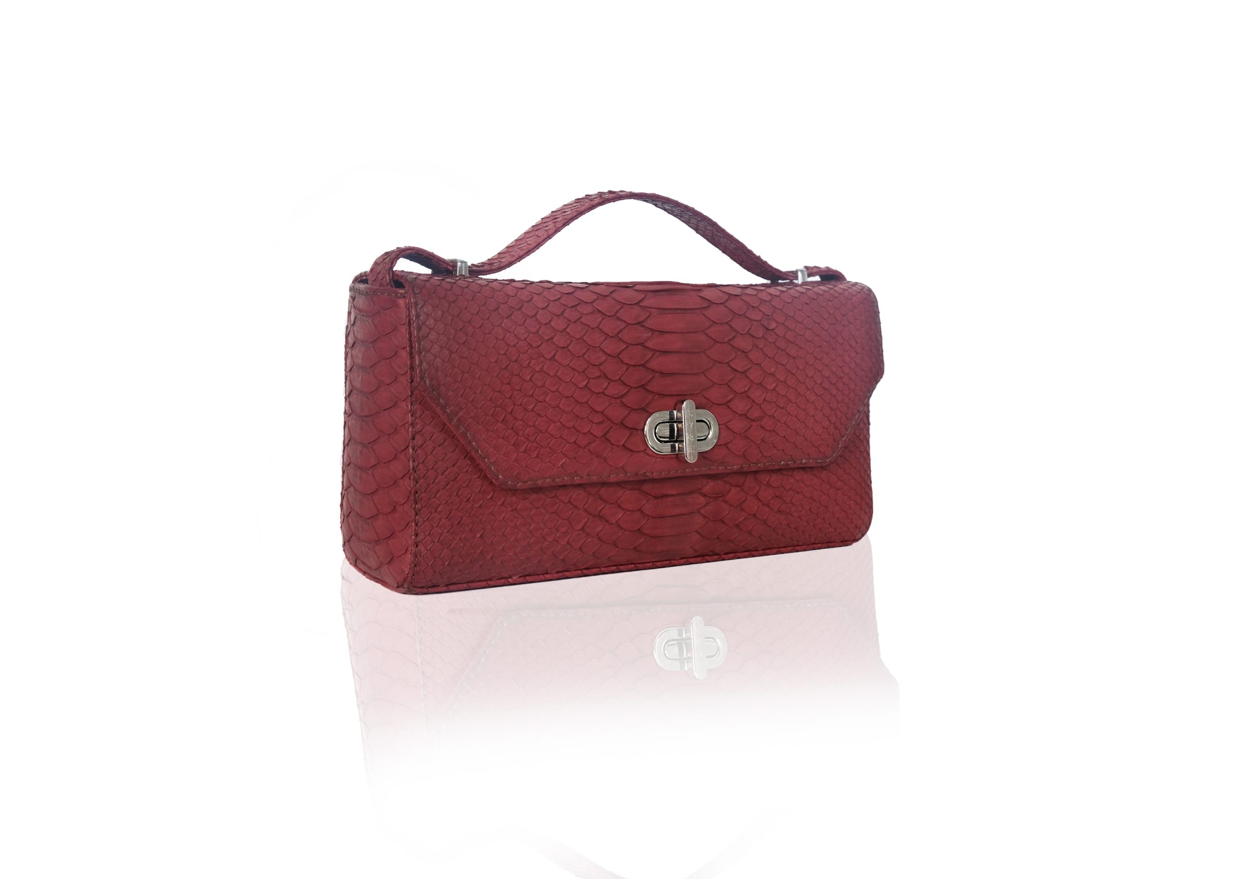 Tas Bahu Merah Marun Wanita