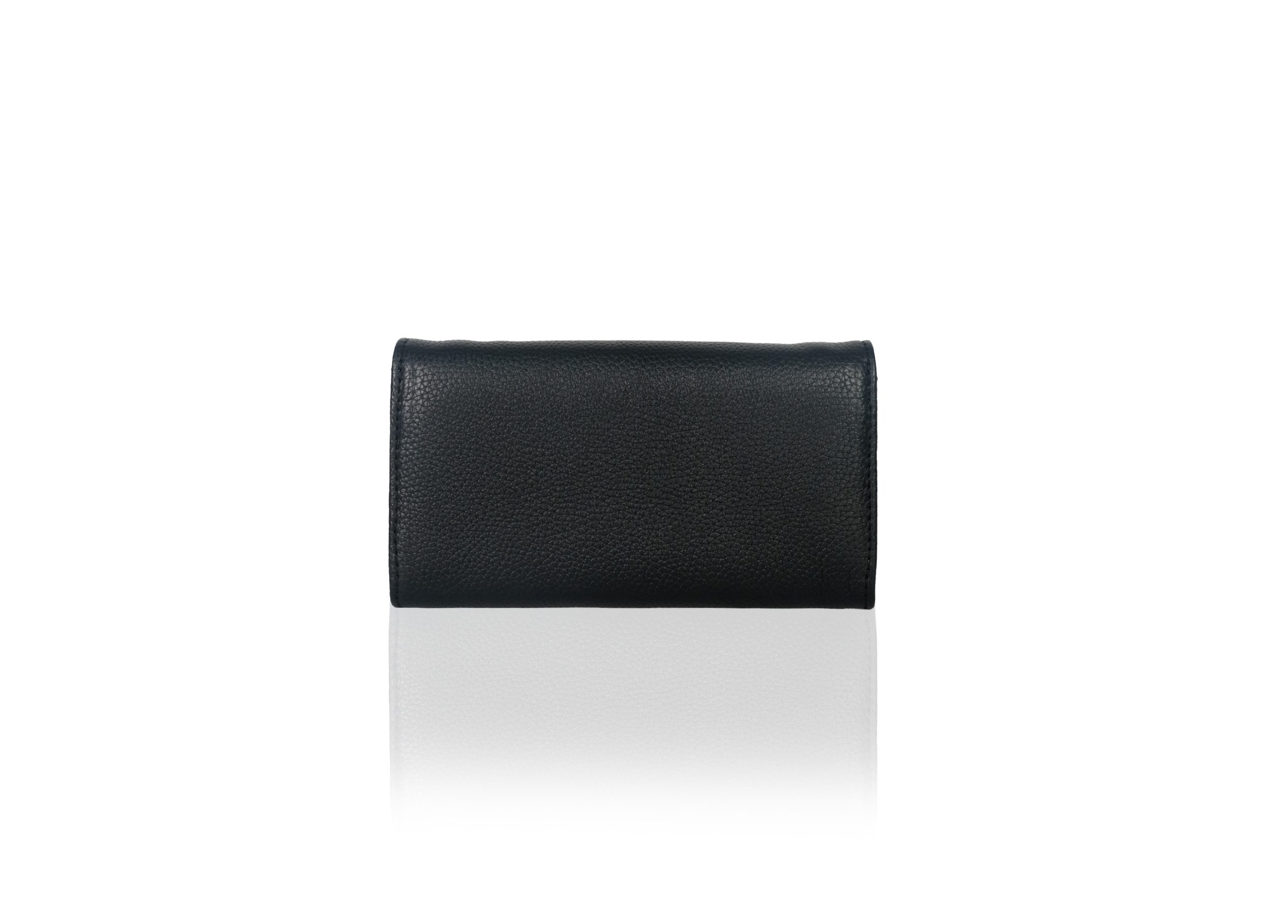 Sophia Purse in Black Calf Leather - Image 5
