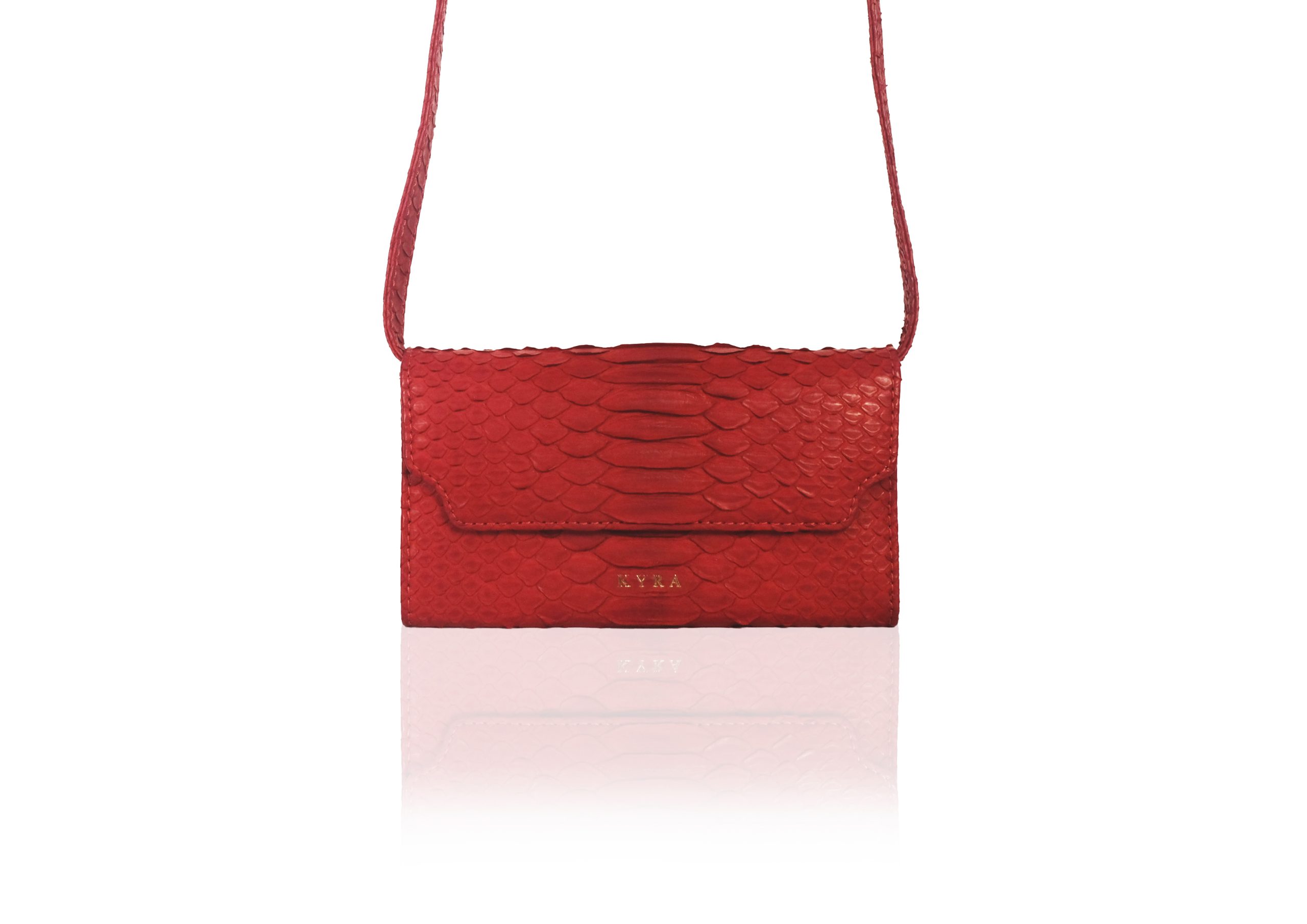 Sophia Purse in Cherry Red - Image 6