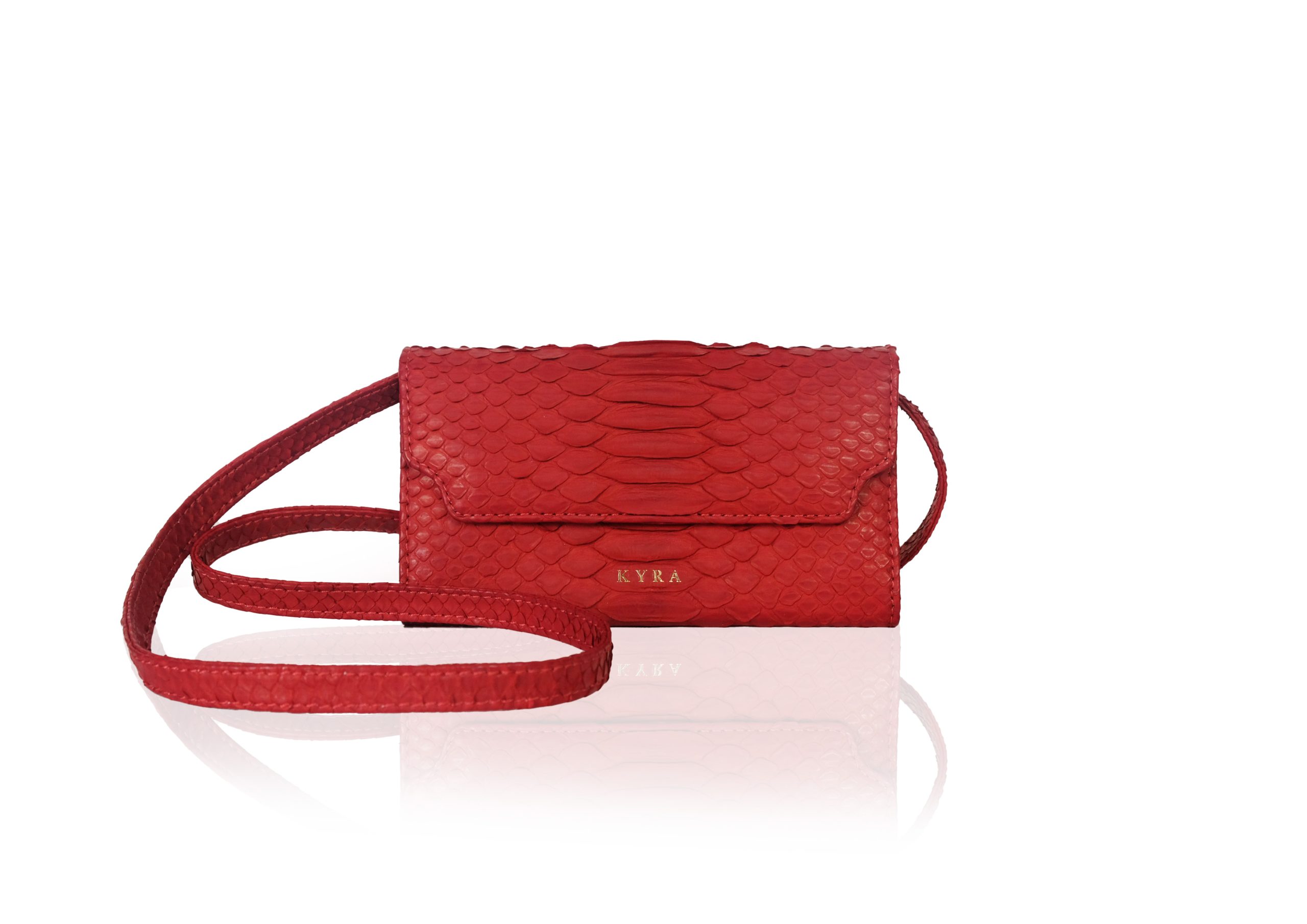 Sophia Purse in Cherry Red - Image 7