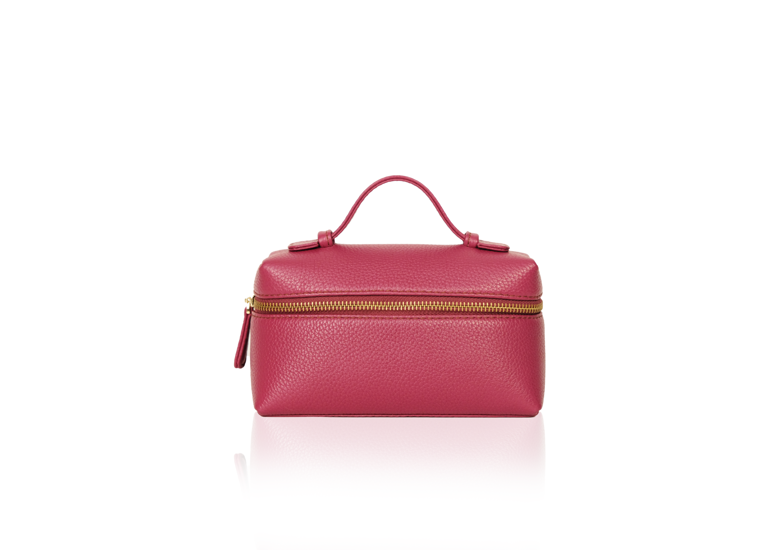 Picco 19 Bag in Calf Leather – Magenta