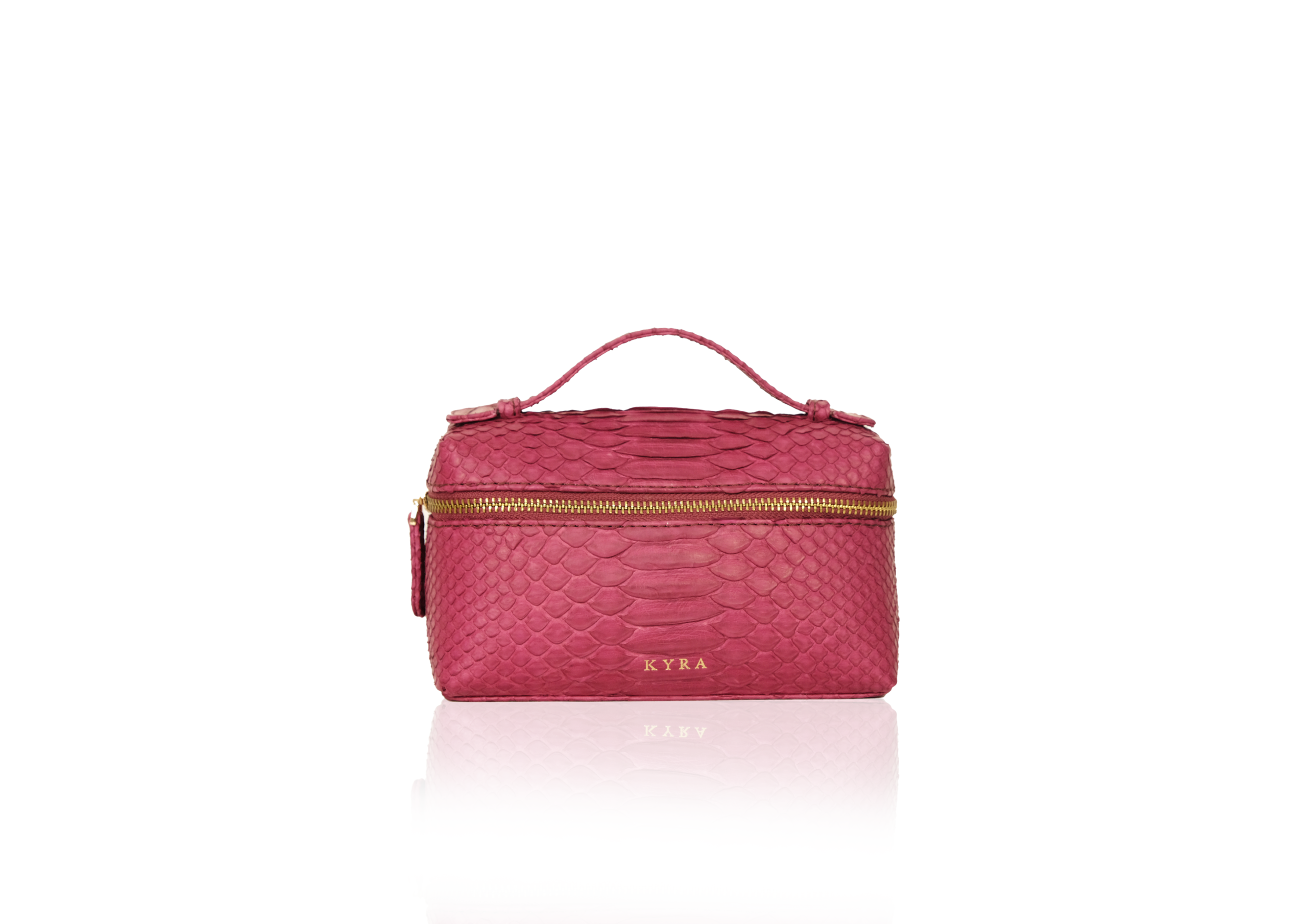 Picco 19 Bag in Precious Leather – Magenta