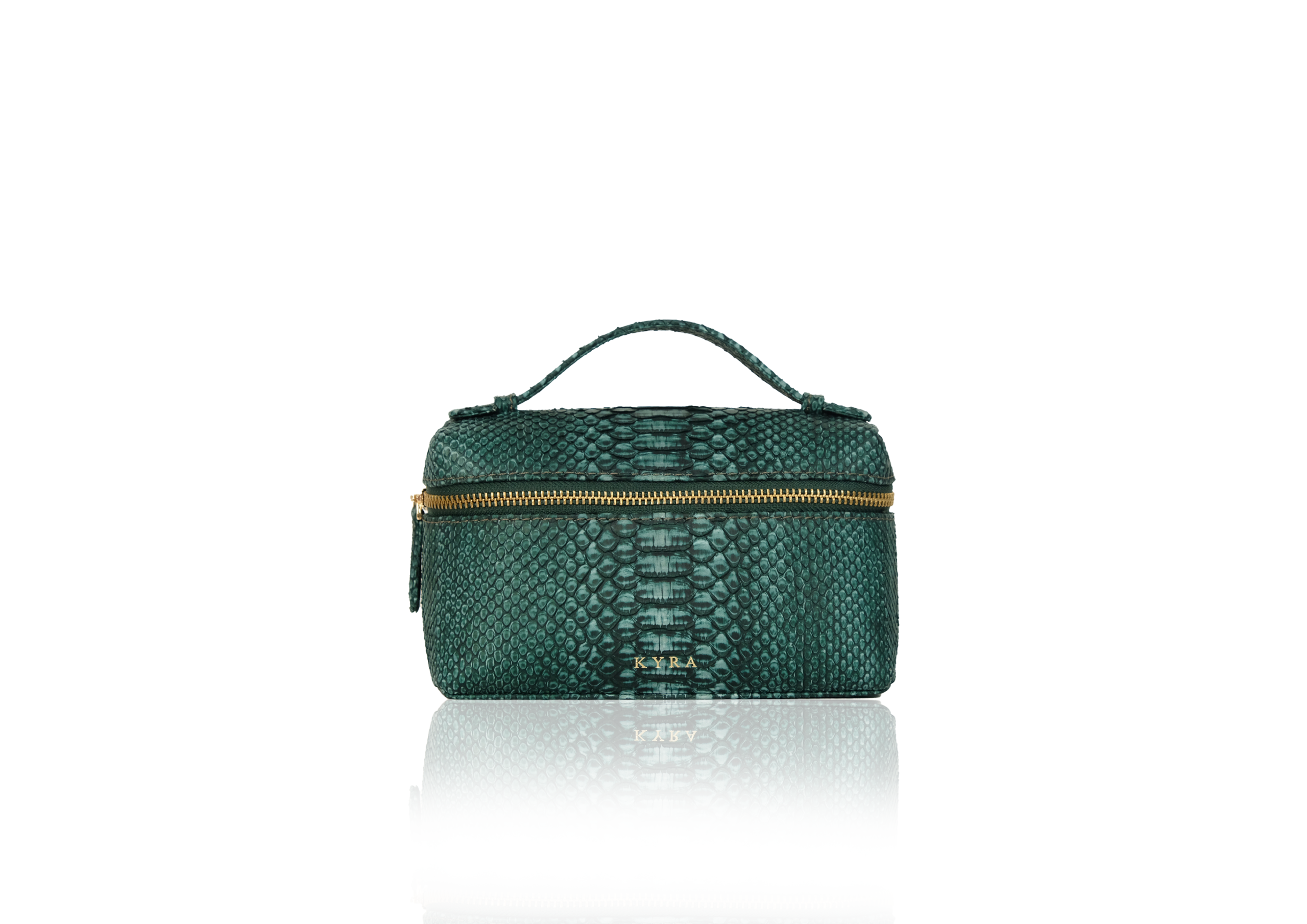 Picco 19 Bag in Precious Leather – Peacock Blue