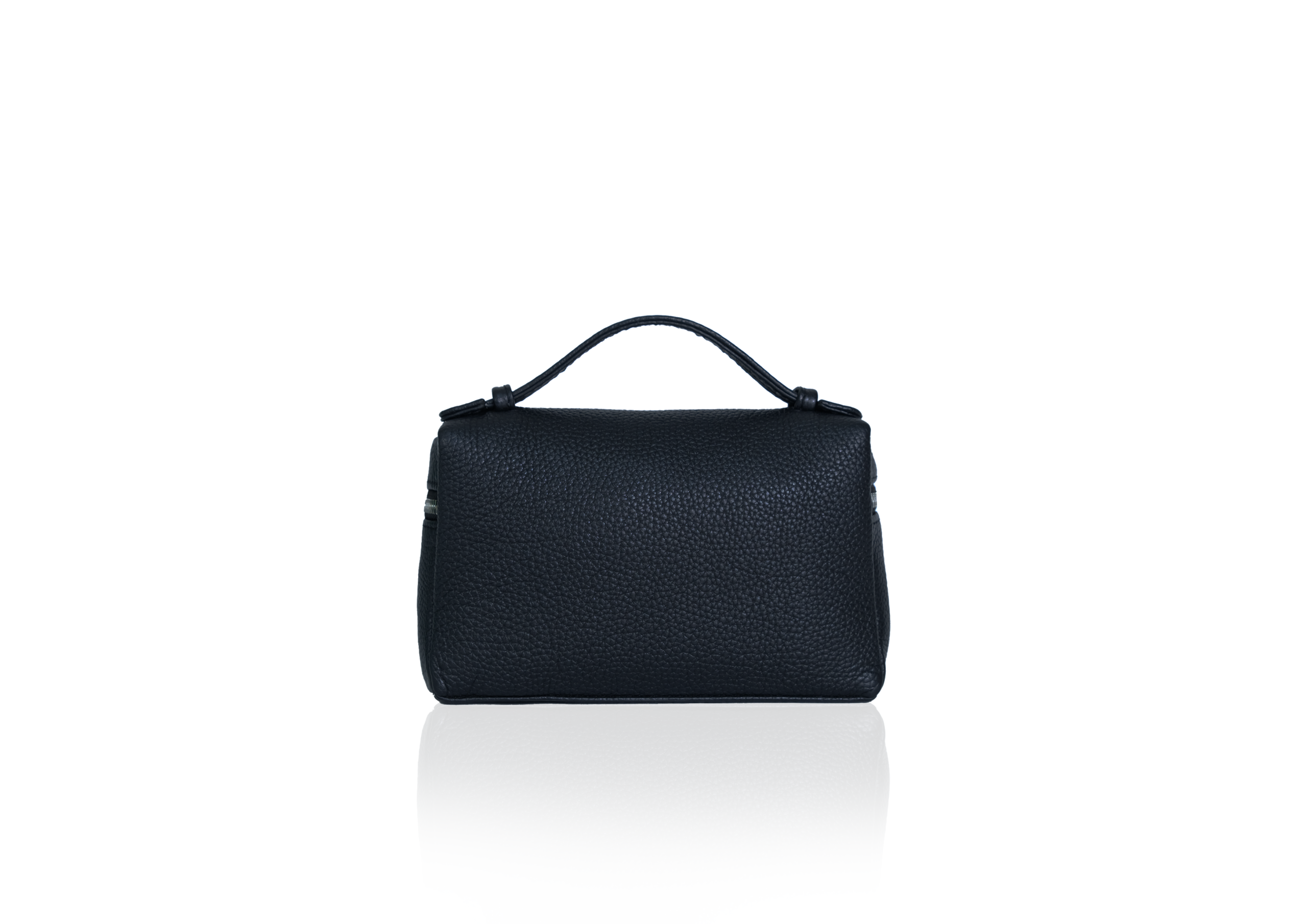 Picco 19 Bag in Calf Leather - Black - Image 4