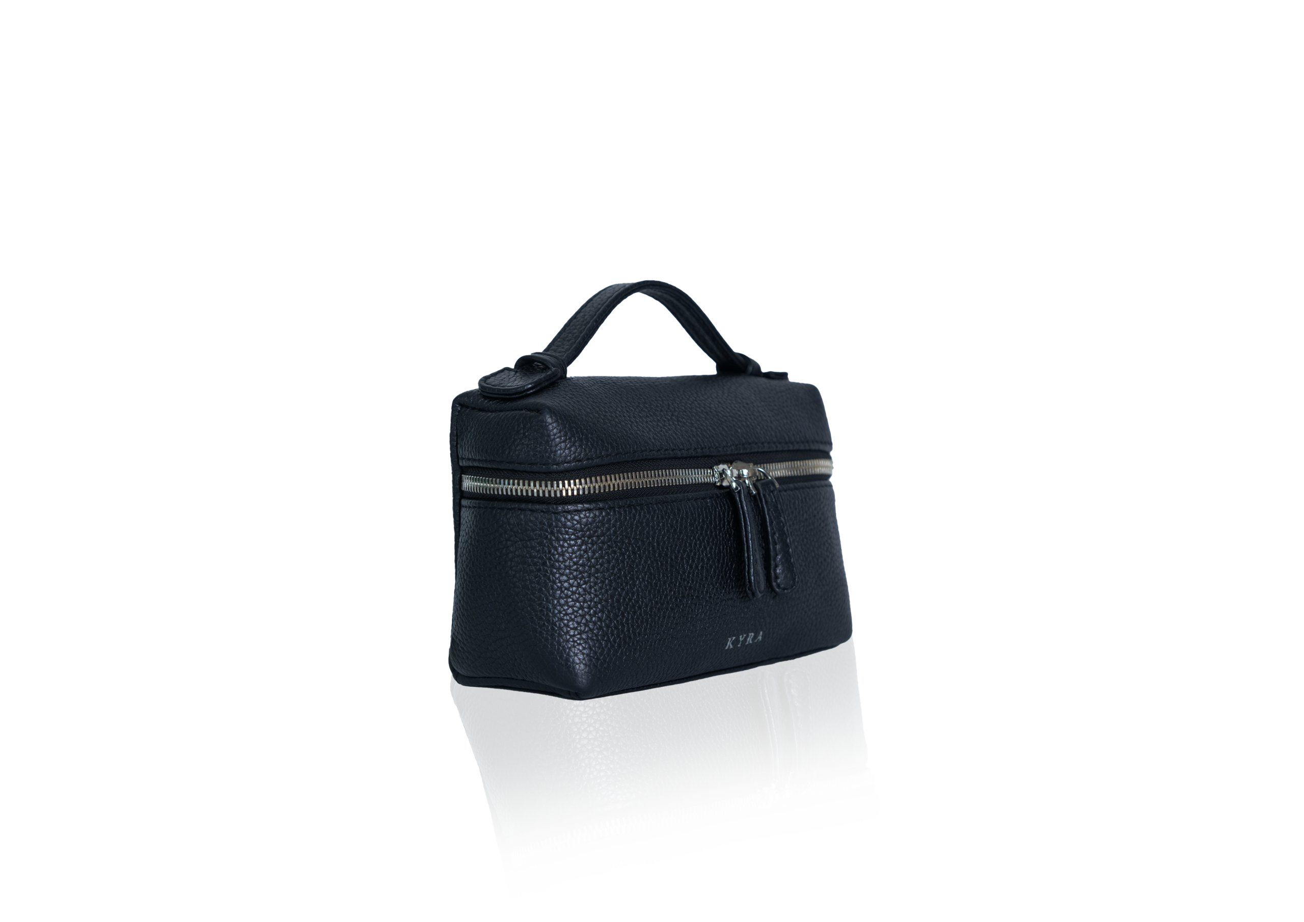 Picco 19 Bag in Calf Leather - Black - Image 2