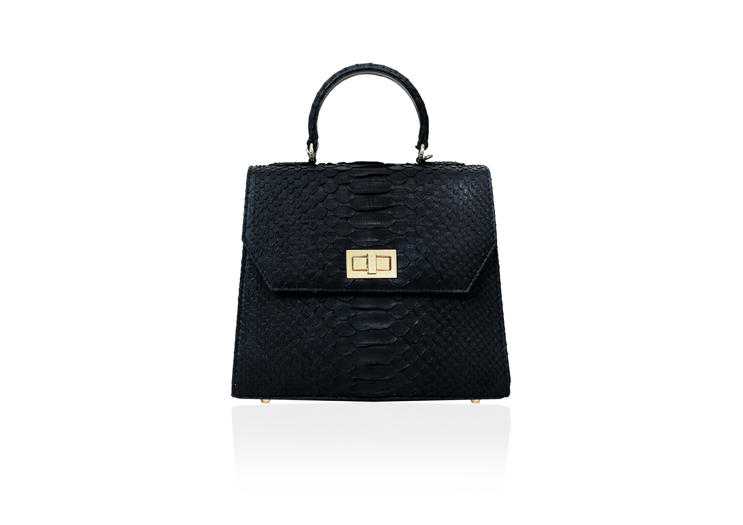 Luna Medium in Black Solid