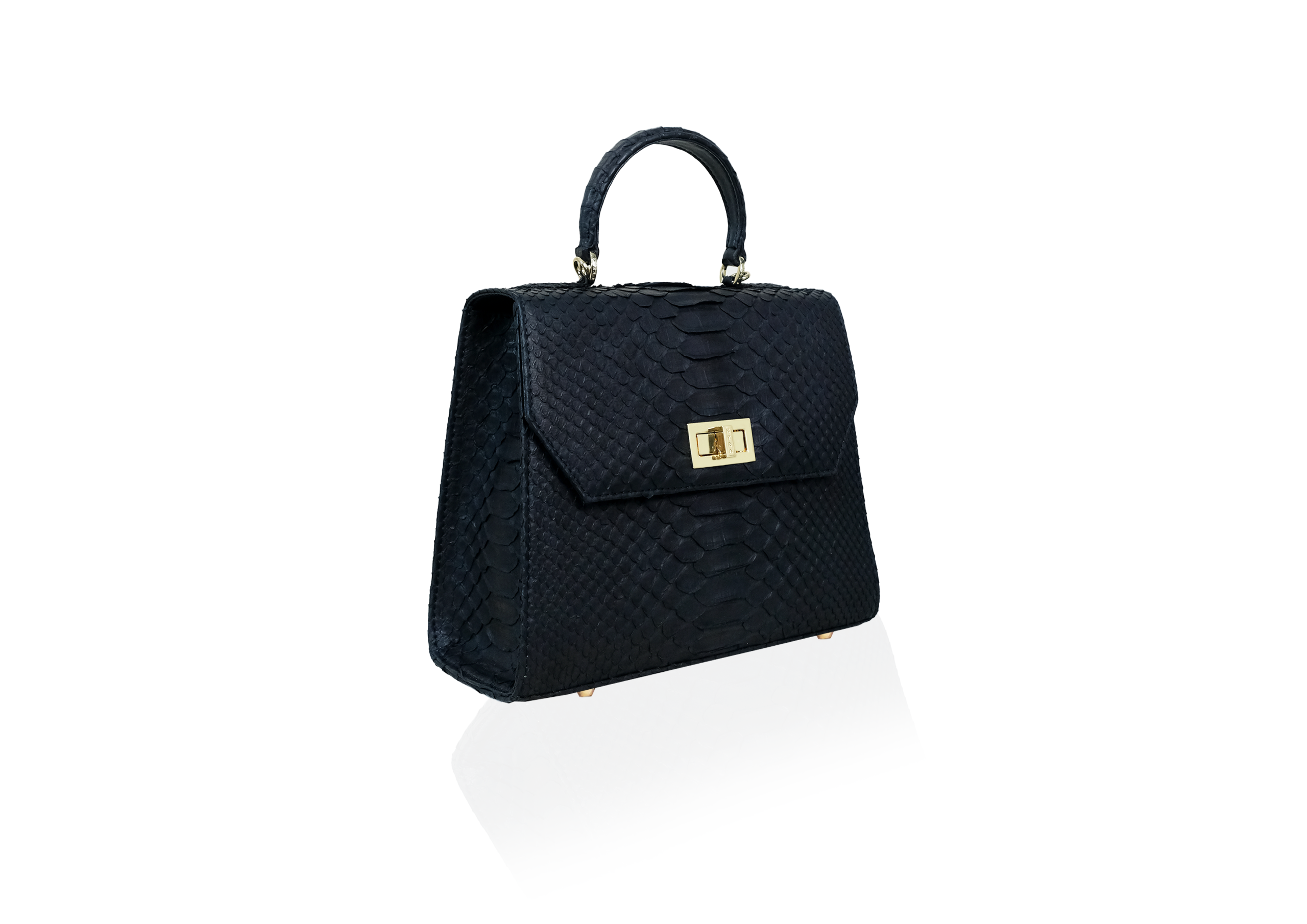 Luna Medium in Black Solid - Image 2