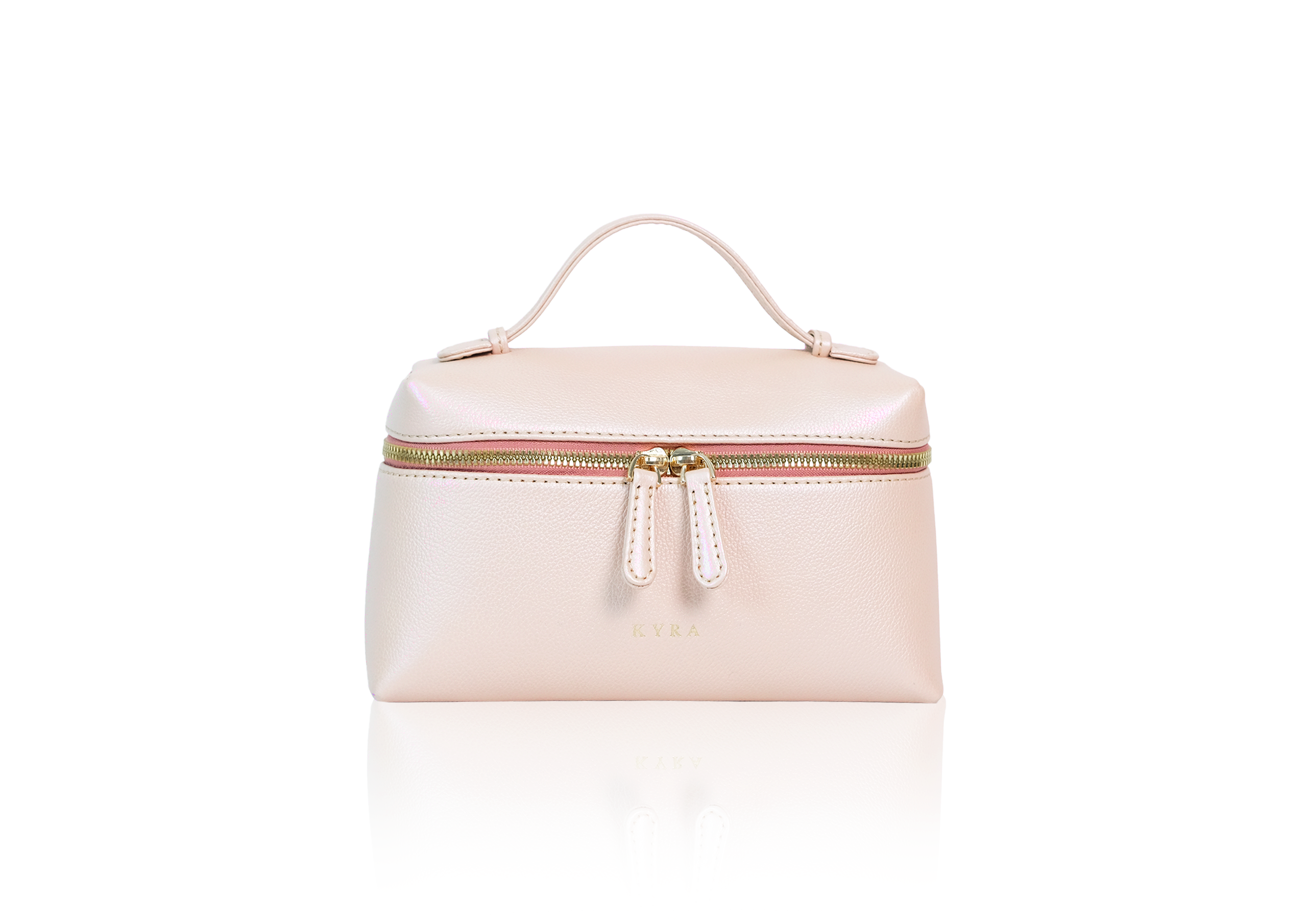 Picco Bag in Calf Leather – Rose Gold