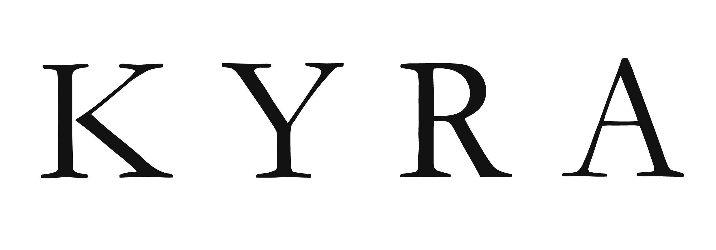 KYRA Collection official logo - Luxury 100% genuine leather bags since 1985 with Italian-inspired craftsmanship.