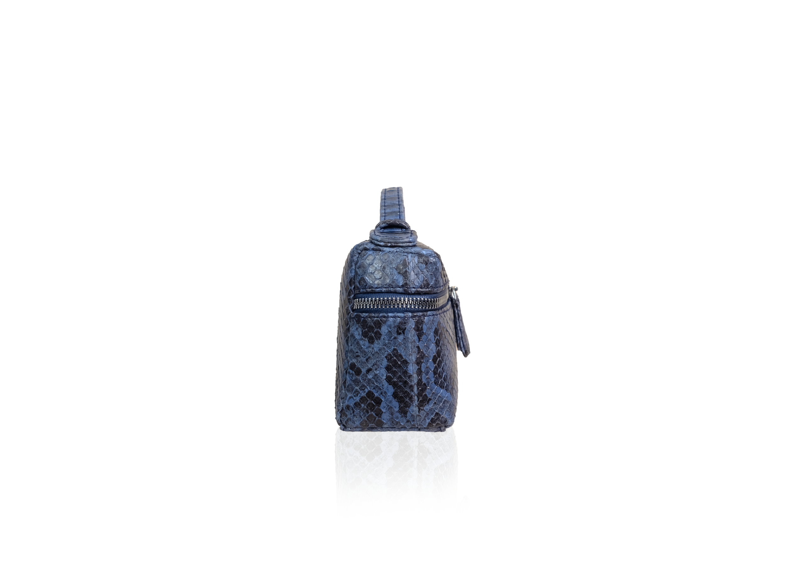 Picco 19 Bag in Precious Leather - Cloud Blue - Image 2