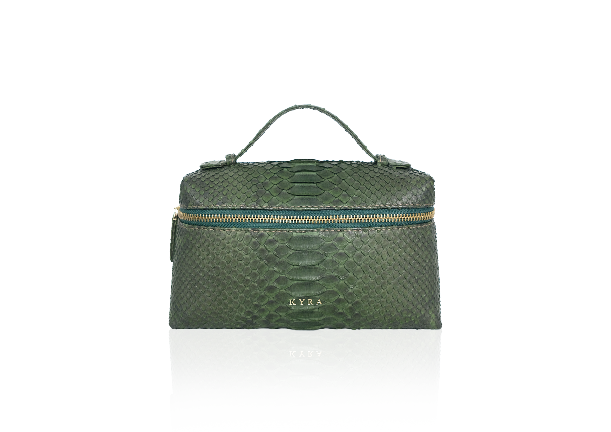 Picco Bag in Precious Leather - Olive