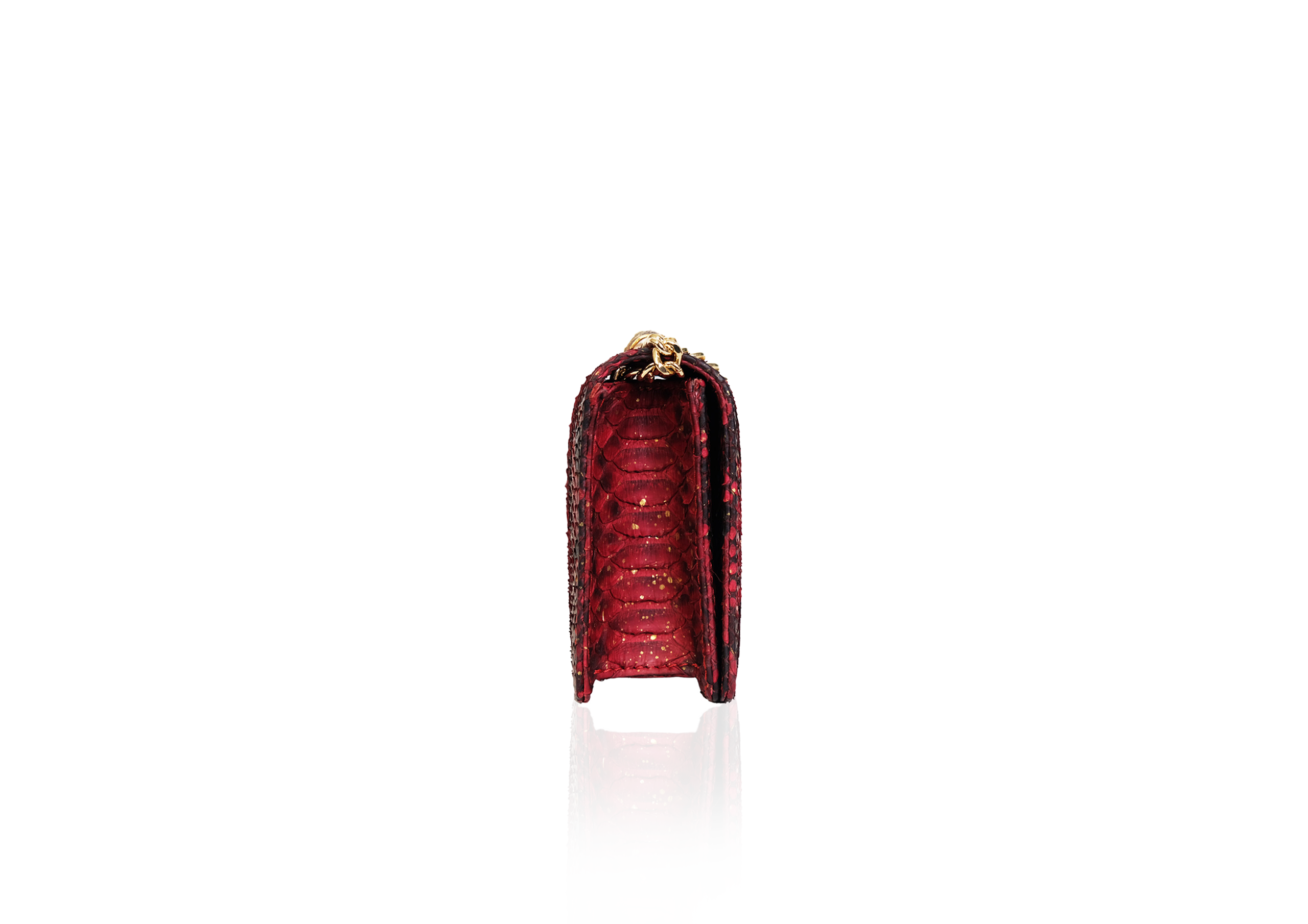 Alana in Burgundy Splash Gold - Image 3
