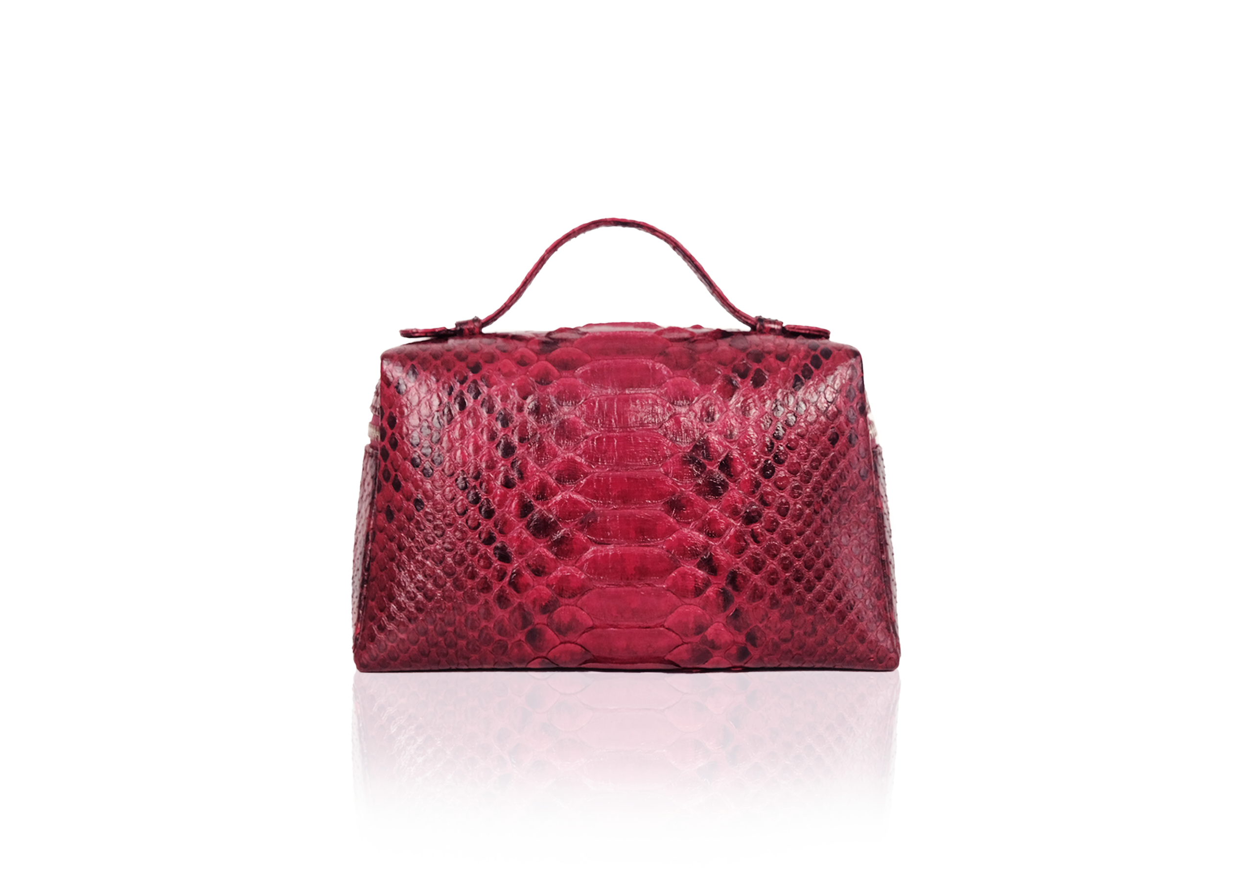 Picco Bag in Precious Leather - Fuschia - Image 4