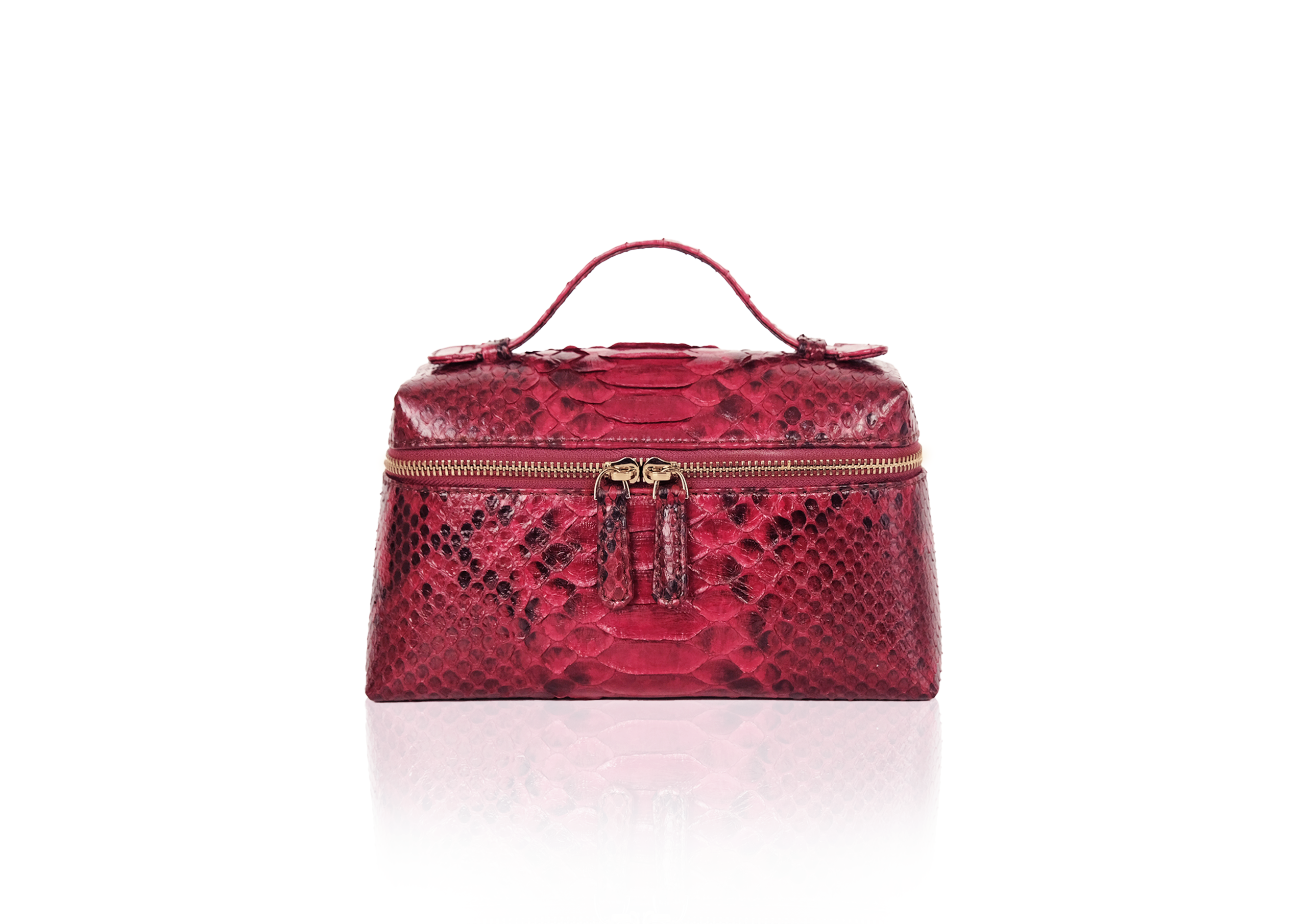 Picco Bag in Precious Leather – Fuschia