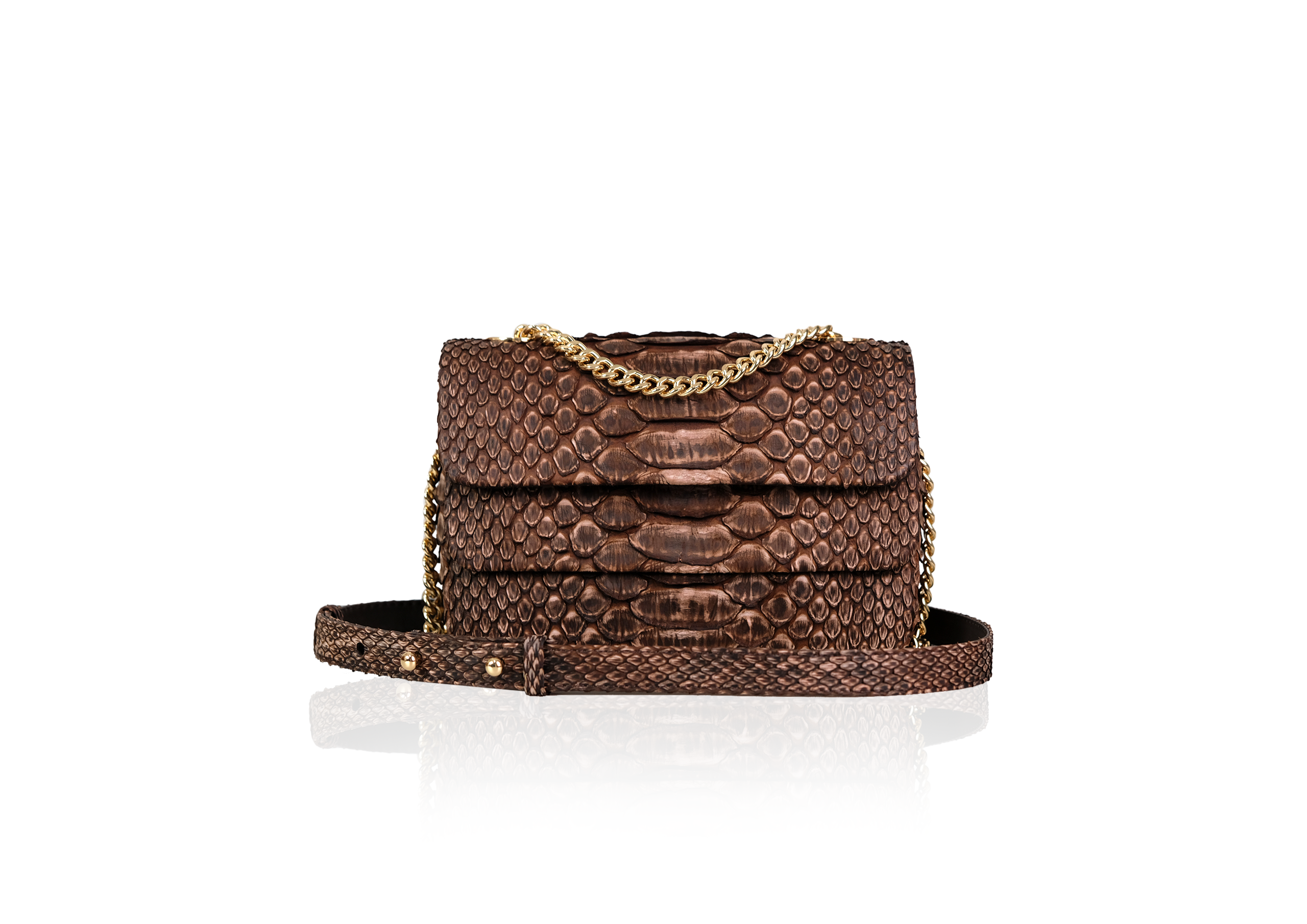 RUBBY CROSS IN BROWN WASHED - Image 2