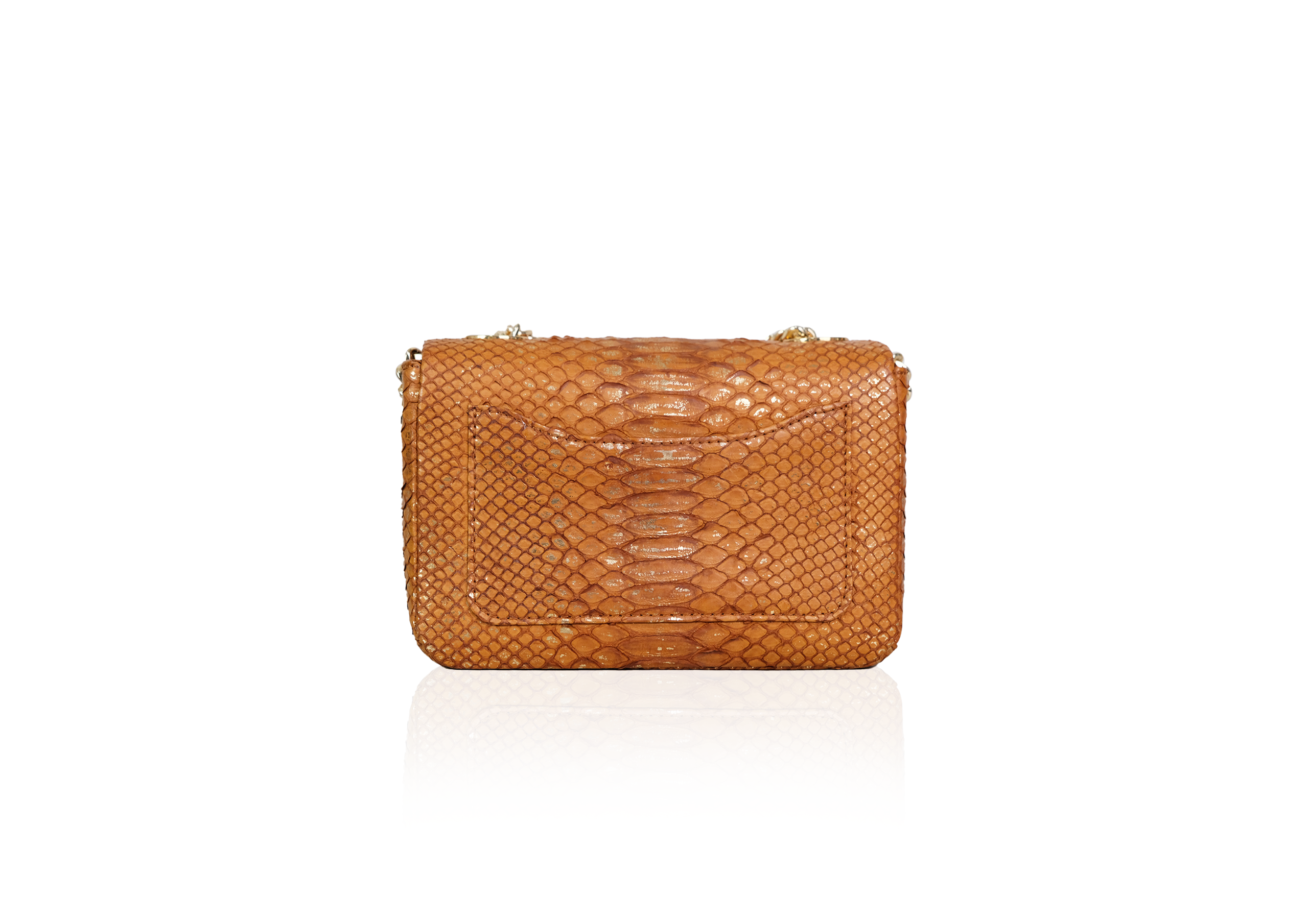 RUBBY CROSS IN CARAMEL GOLD - Image 5