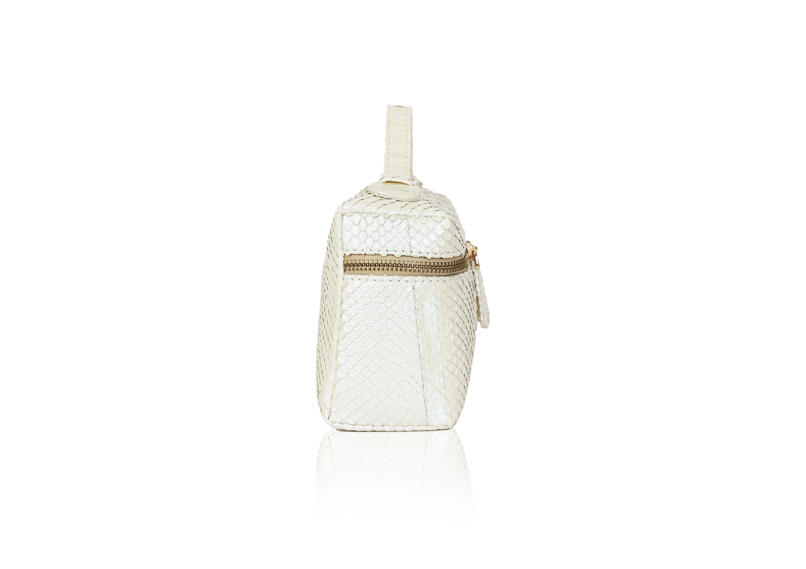 Picco Bag in Precious Leather - Mermaid Pearl - Image 3