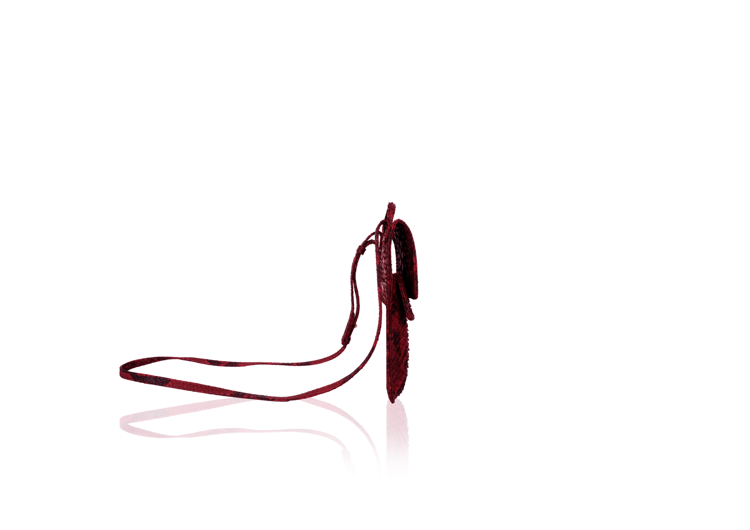 Rubby Phone Bag in Dark Brown - Image 2