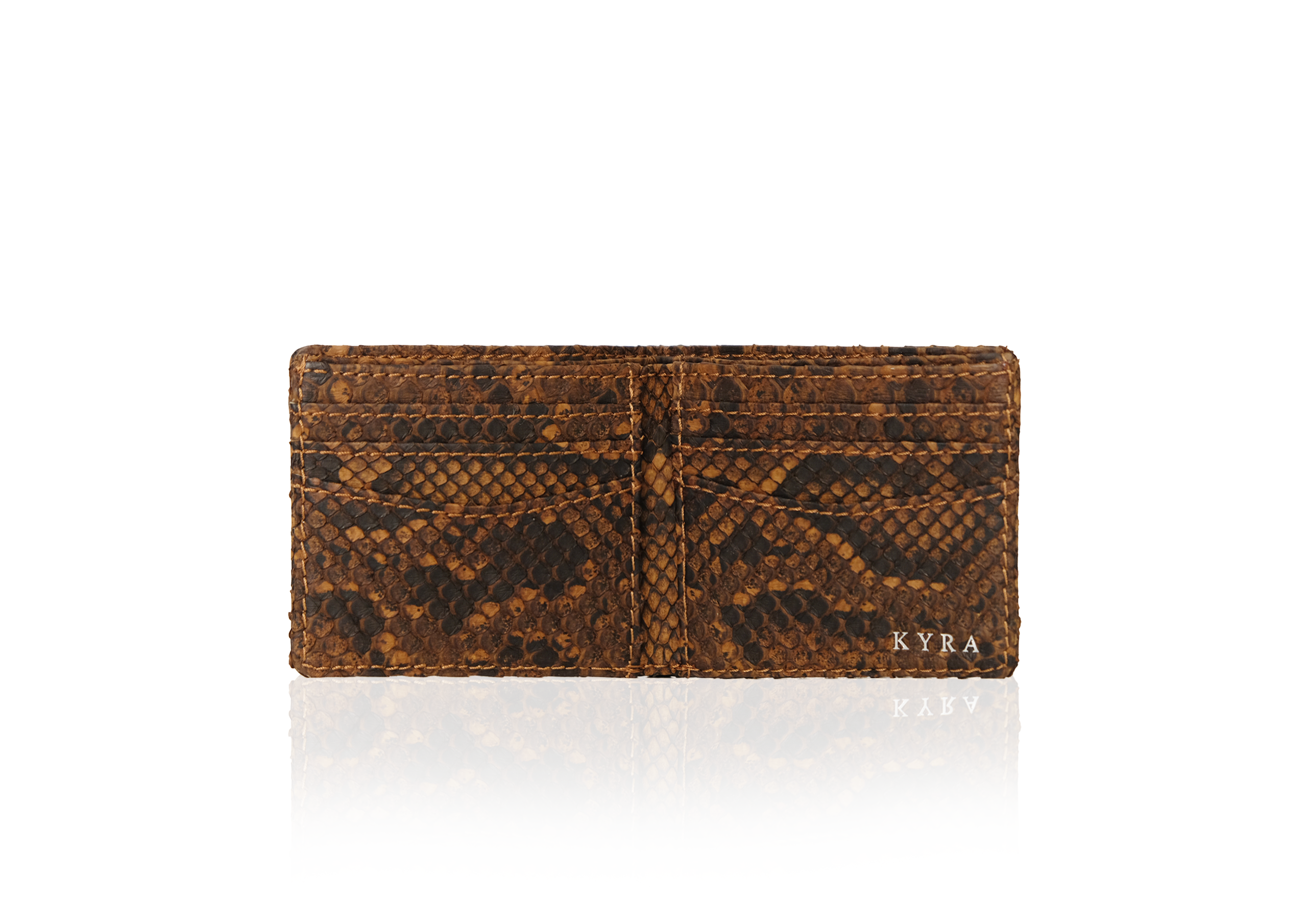 Arteta Wallet in Python Caramel - Image 2