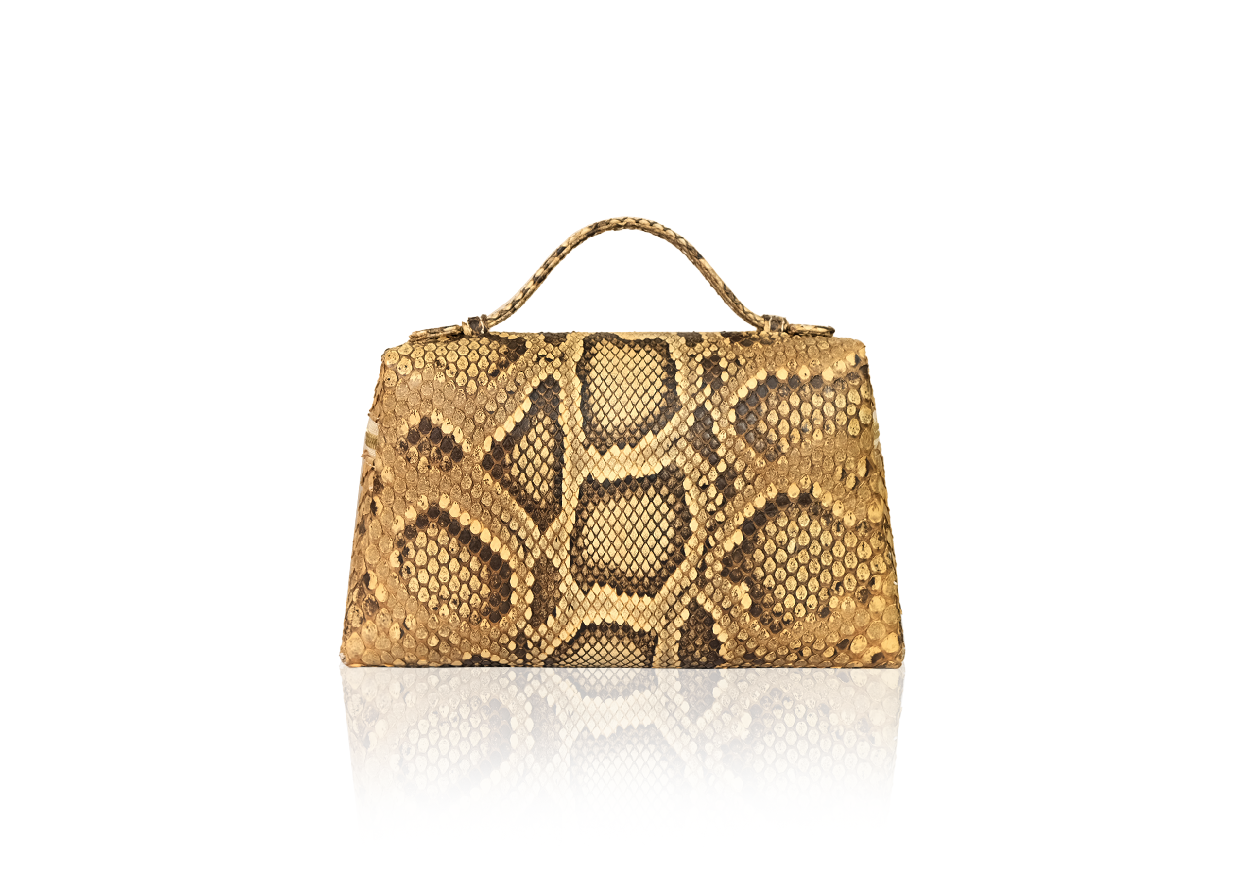 Picco Bag in Precious Leather - Beige - Image 4