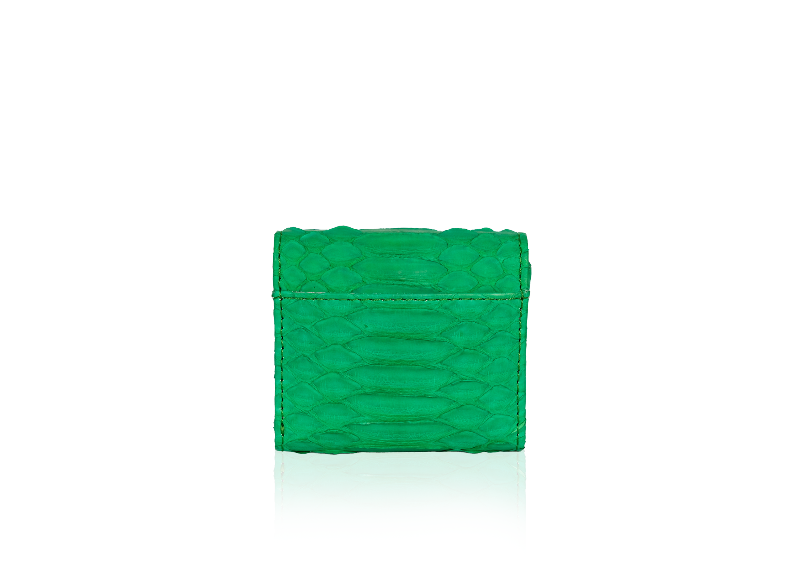Rubby Wallet In Emerald Green - Image 2