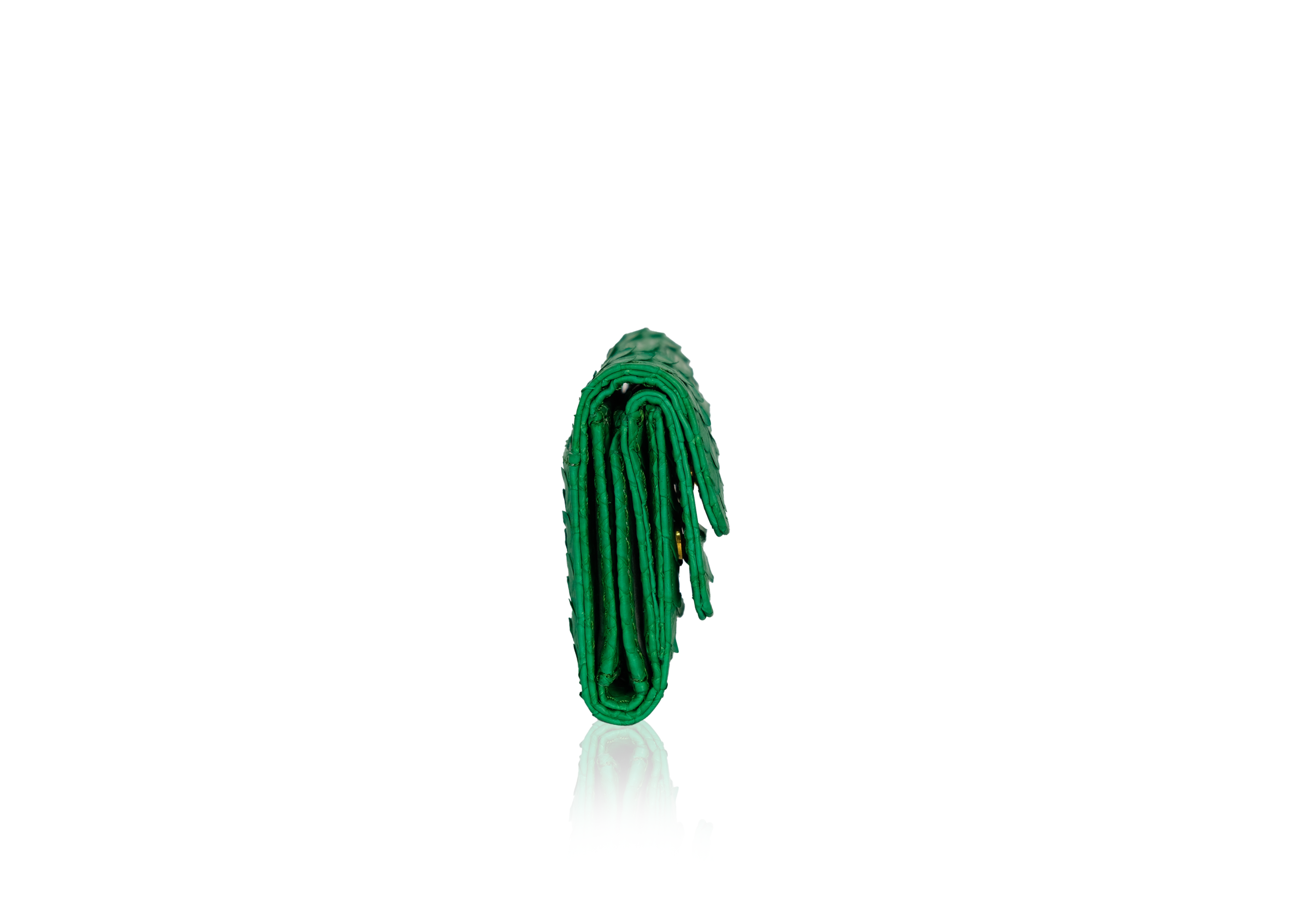 Rubby Wallet In Emerald Green - Image 4