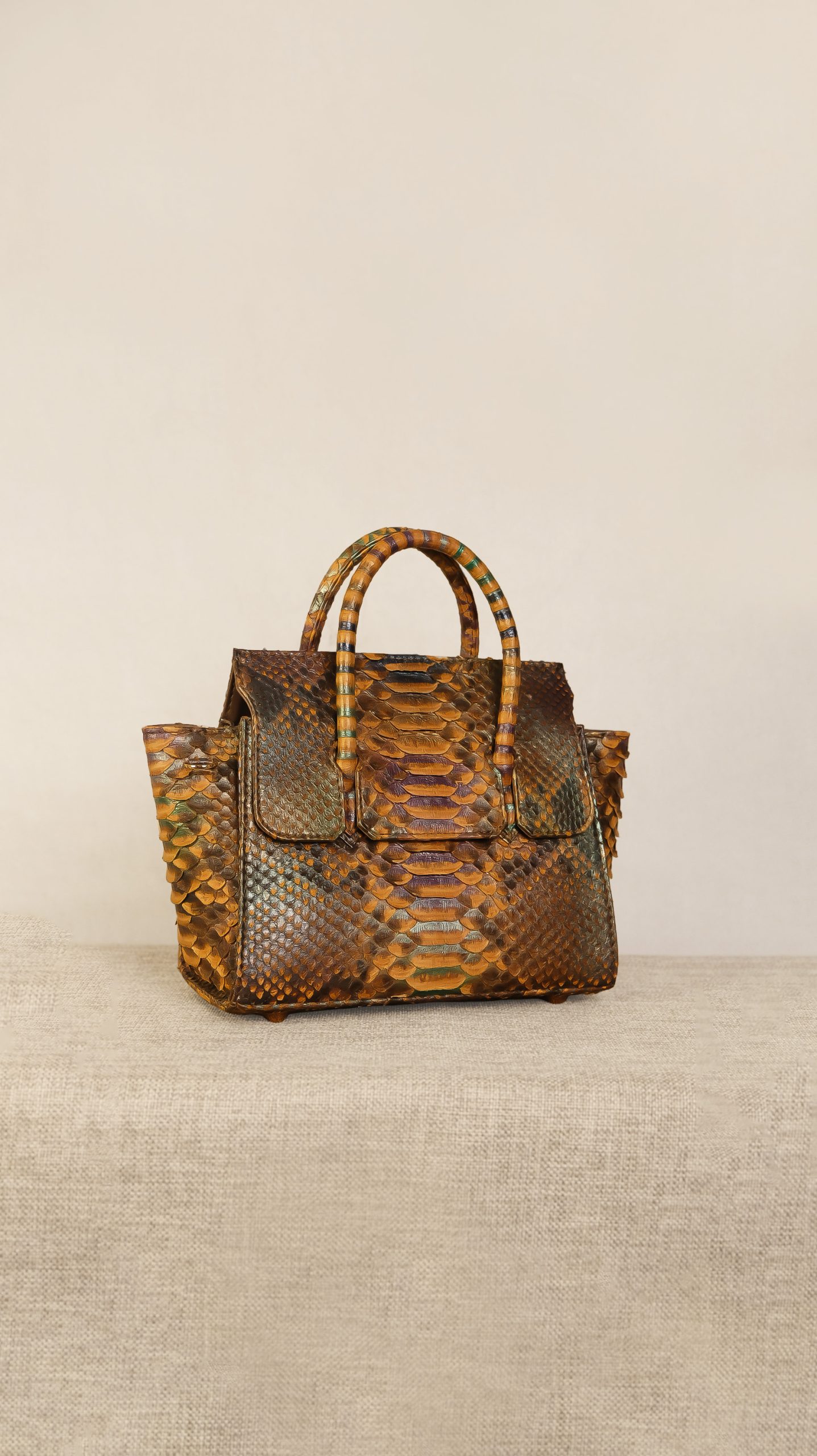 Luxury Exotic Handbag Online, Top handle bag from KYRA
